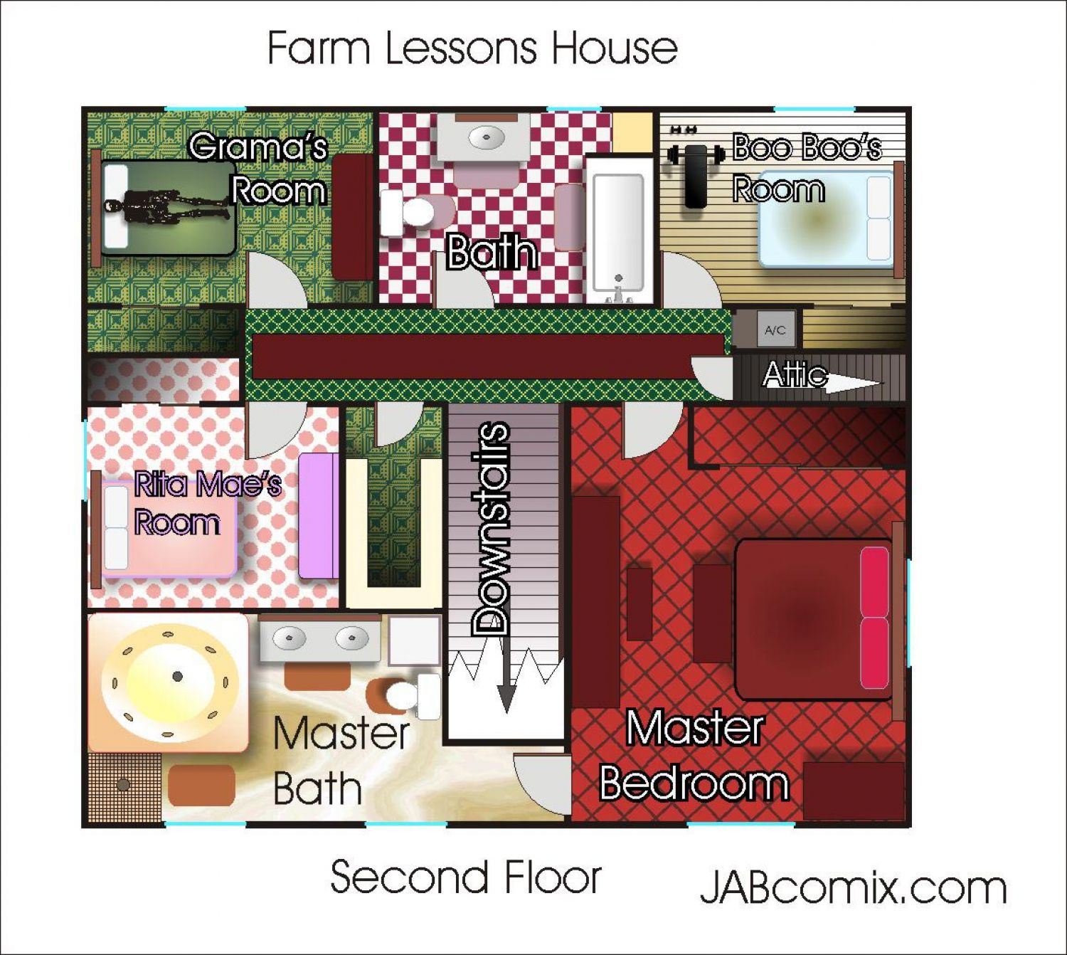 Artworks And Pinups [JABComix] 5 . Farm Lessons - Pinups - [JABComix] – page 8