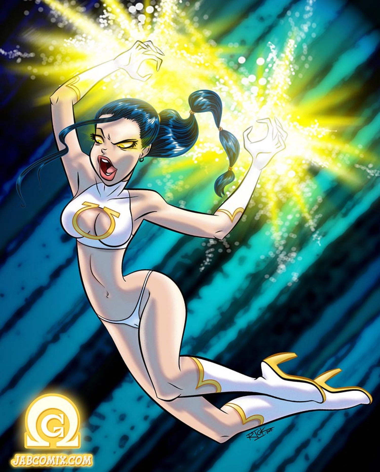 Artworks And Pinups [JABComix] 8 . Omega Girl - Pinups - [JABComix] – page 1