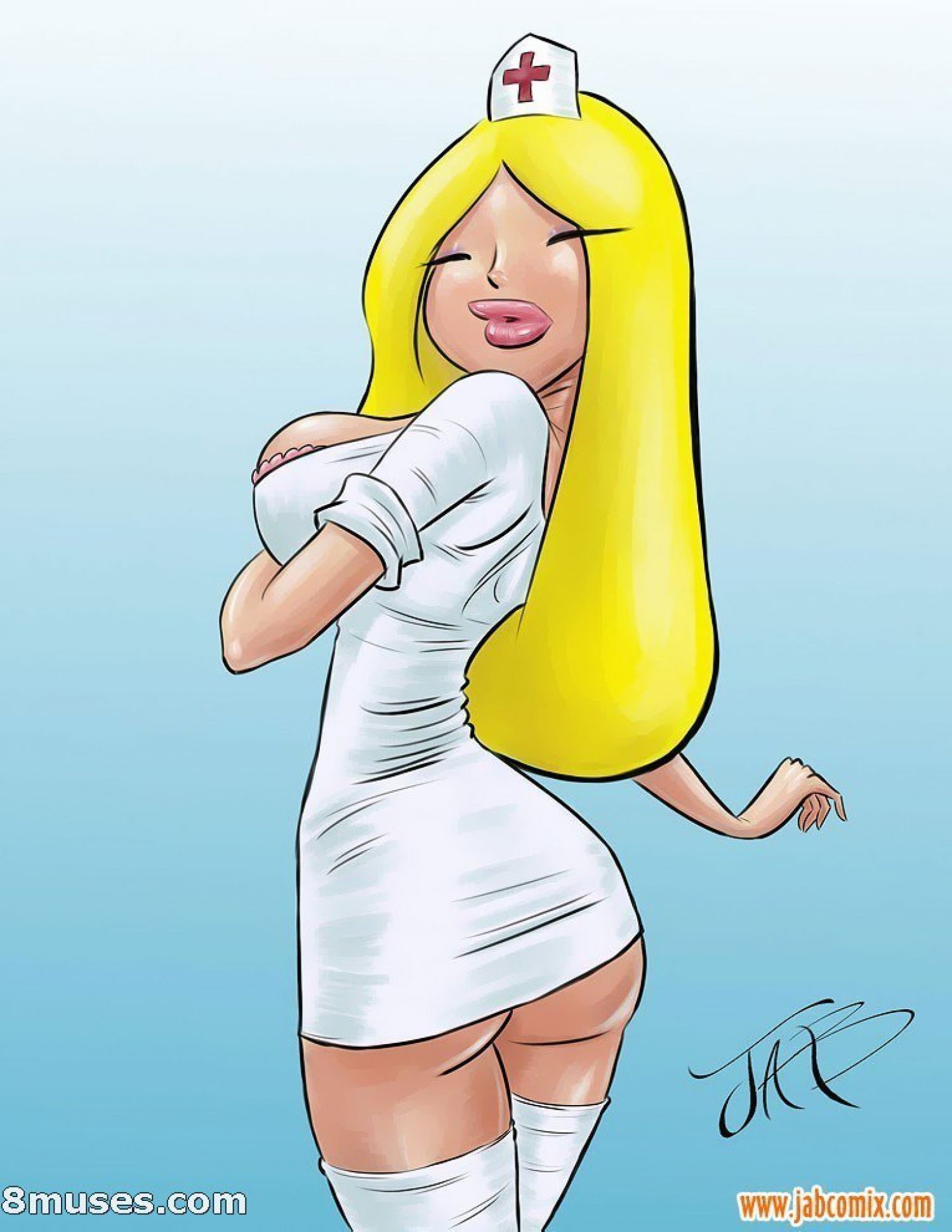 Artworks And Pinups [JABComix] 7 . Nurse Stacy - Pinups - [JABComix] – page 4