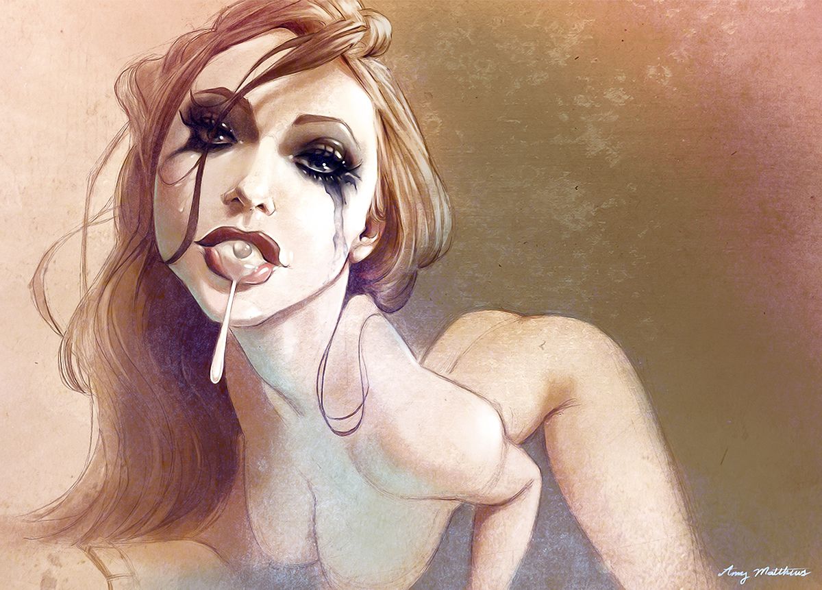 Artworks And Pinups [JABComix] 9 . Amy Mathews - [JABComix] – page 136