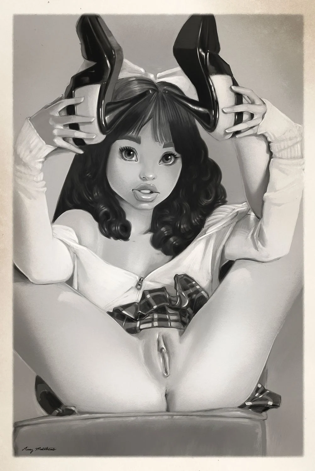 Artworks And Pinups [JABComix] 9 . Amy Mathews - [JABComix] – page 96