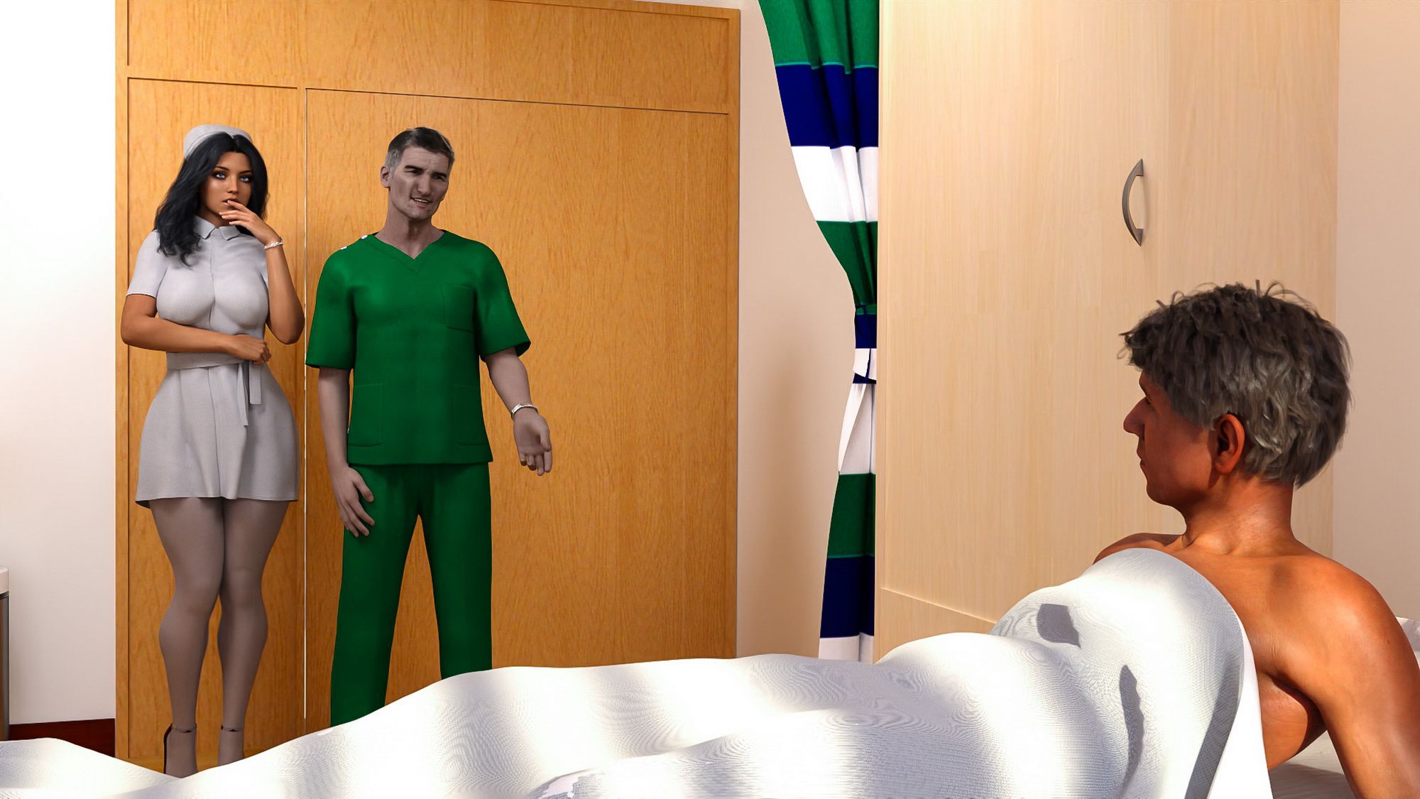 Image Sets [DeepSleep] Mom gives BJ to Patient and Cum infront of Doctor - [DeepSleep] – page 17