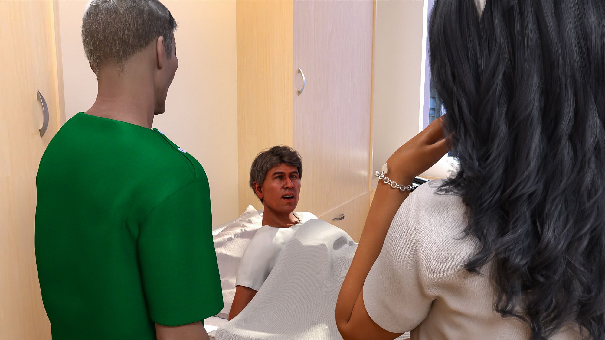 Image Sets [DeepSleep] Mom gives BJ to Patient and Cum infront of Doctor - [DeepSleep] – page 18