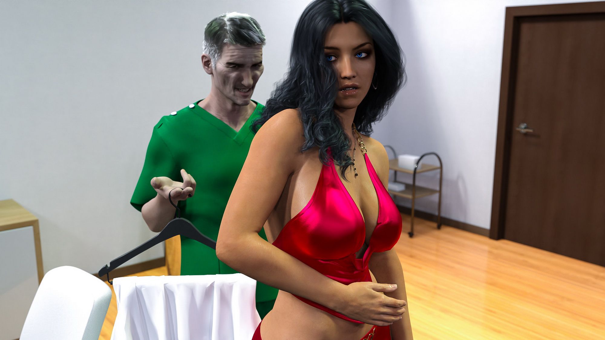 Image Sets [DeepSleep] Mom gives BJ to Patient and Cum infront of Doctor - [DeepSleep] – page 8