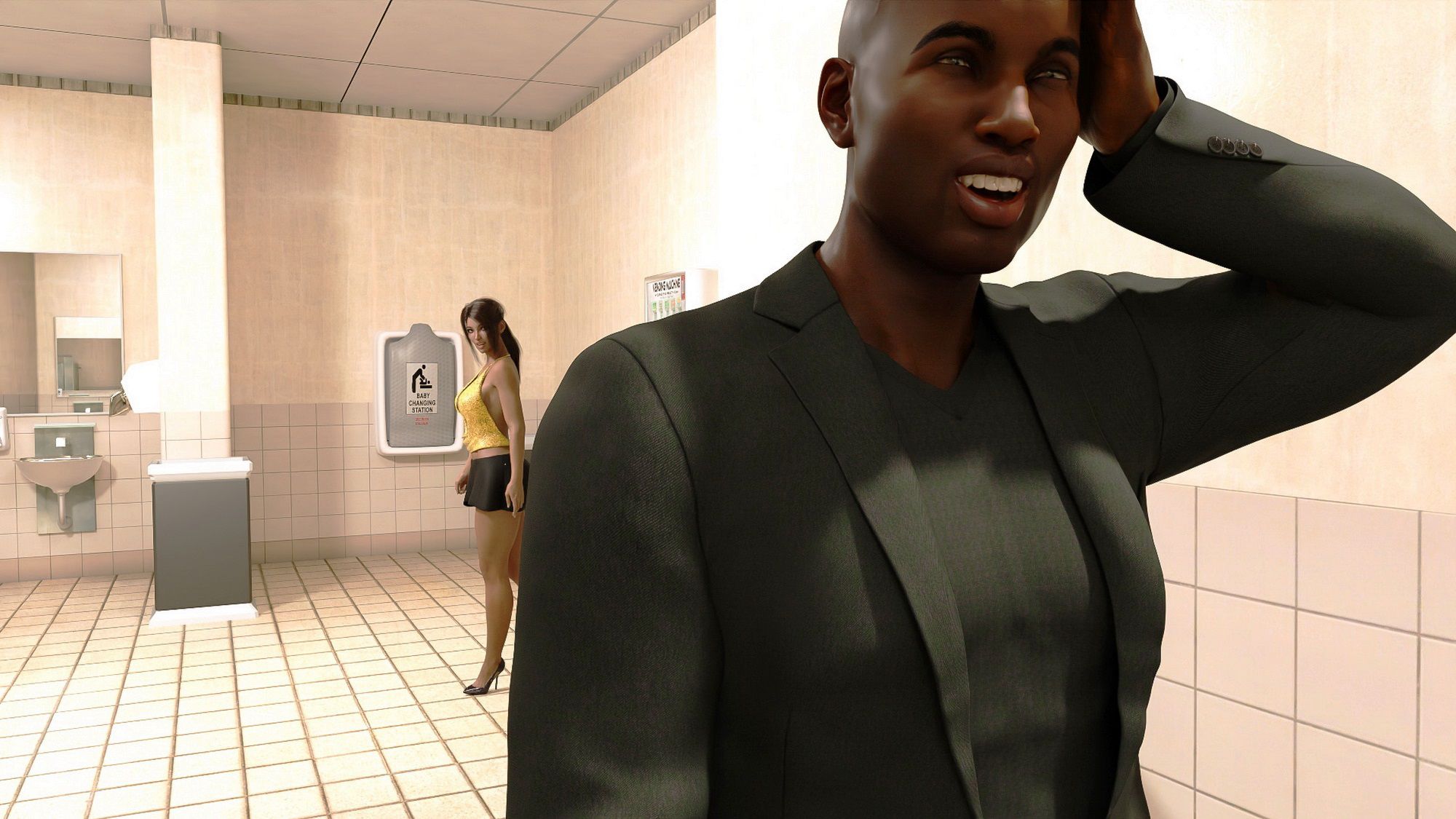 Image Sets [DeepSleep] Ex College Girfriend Sex in Toilet - [DeepSleep] – page 1