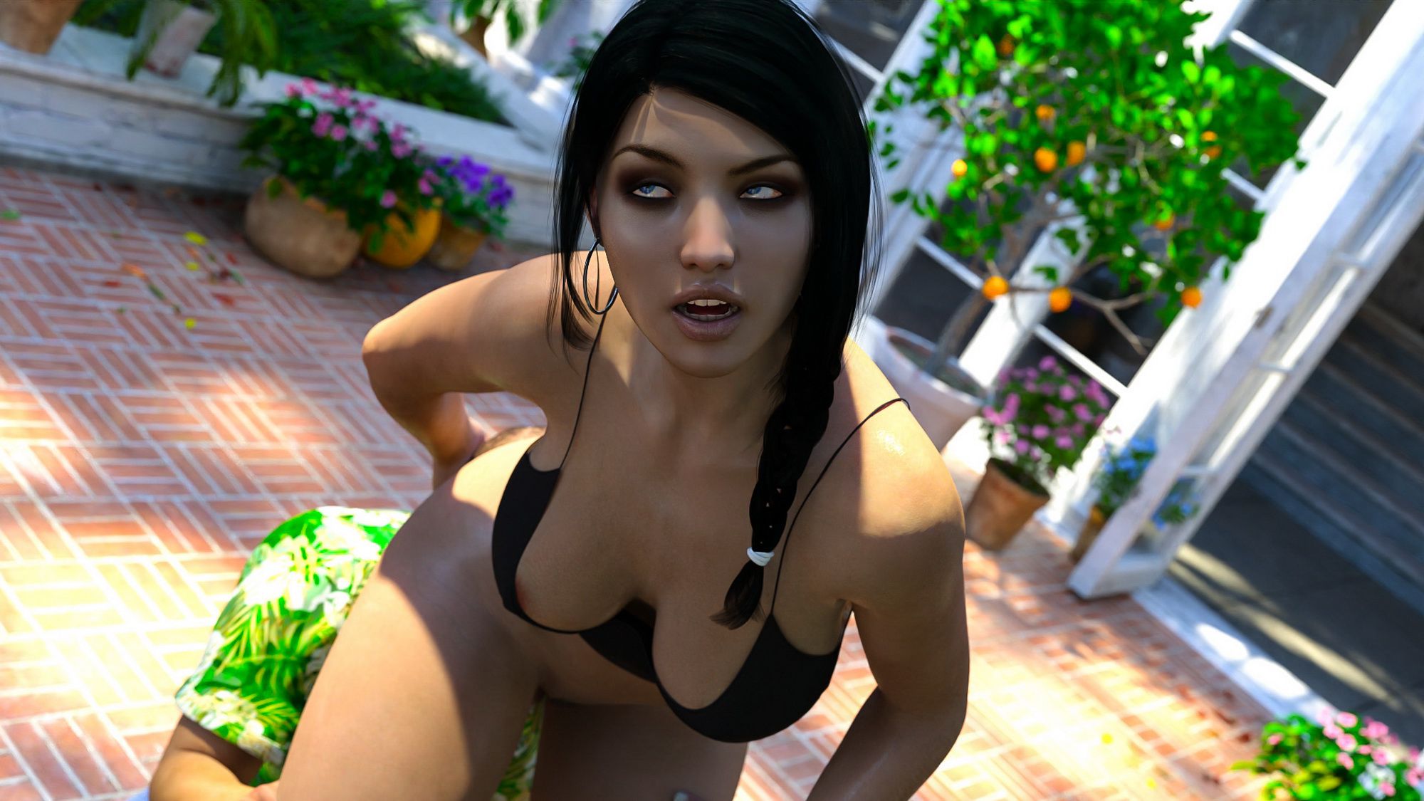 Image Sets [DeepSleep] Daughter's having fun in Garden with Daddy - [DeepSleep] – page 47