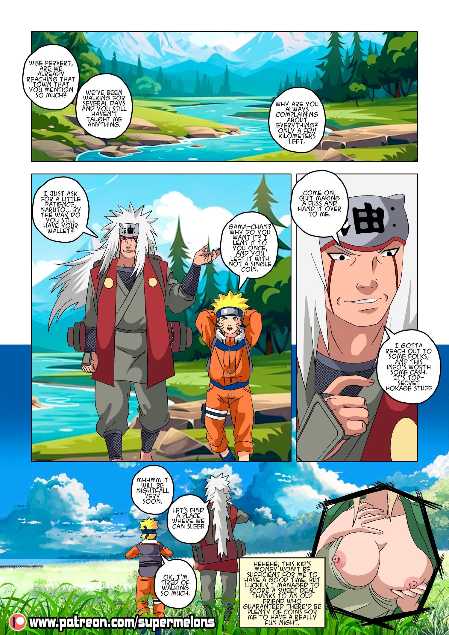 Pervy Sage Adventures (Naruto) [Super Melons] 1 . Pervy Sage Adventures - Chapter 1 (Naruto) [Super Melons] – page 5