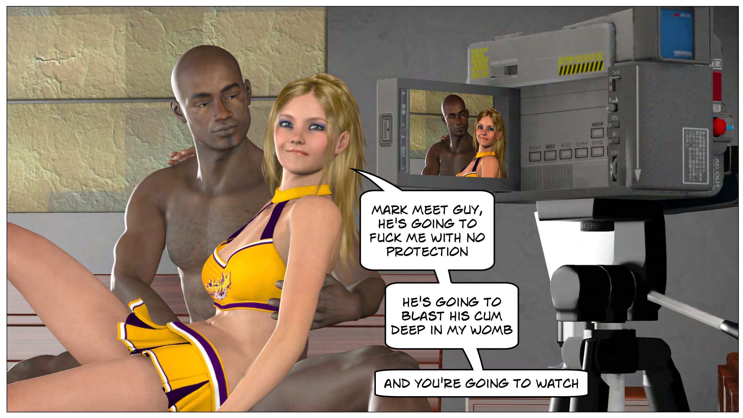 50 Shades Black [Gonzo Studios] 10 . 50 Shades Blacker - Chapter 3 [Gonzo Studios] – page 35