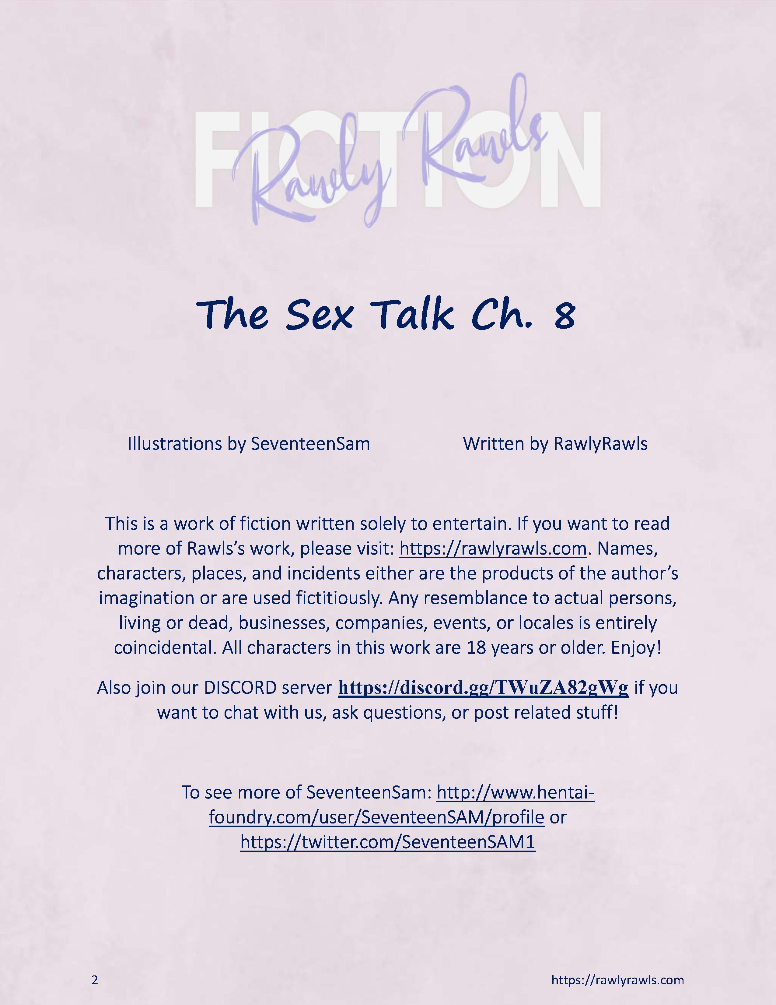 The Sex Talk [SeventeenSam , RawlyRawls] 8 . The Sex Talk - Chapter 8 [SeventeenSam , RawlyRawls] – page 2