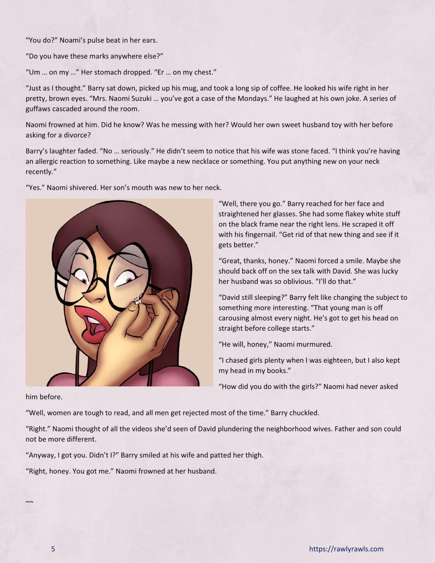 The Sex Talk [SeventeenSam , RawlyRawls] 4 . The Sex Talk - Chapter 4 [SeventeenSam , RawlyRawls] – page 5