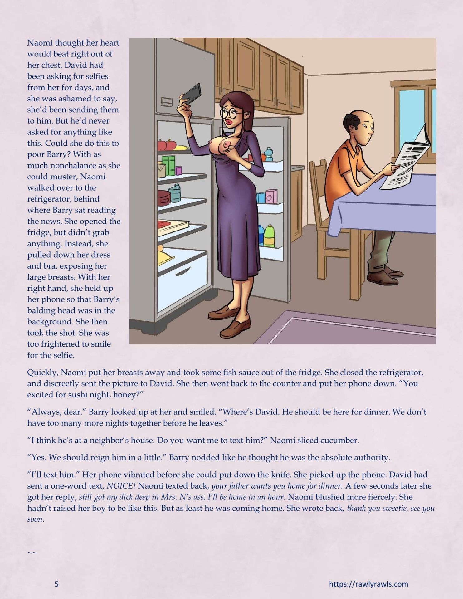 The Sex Talk [SeventeenSam , RawlyRawls] 2 . The Sex Talk - Chapter 2 [SeventeenSam , RawlyRawls] – page 5