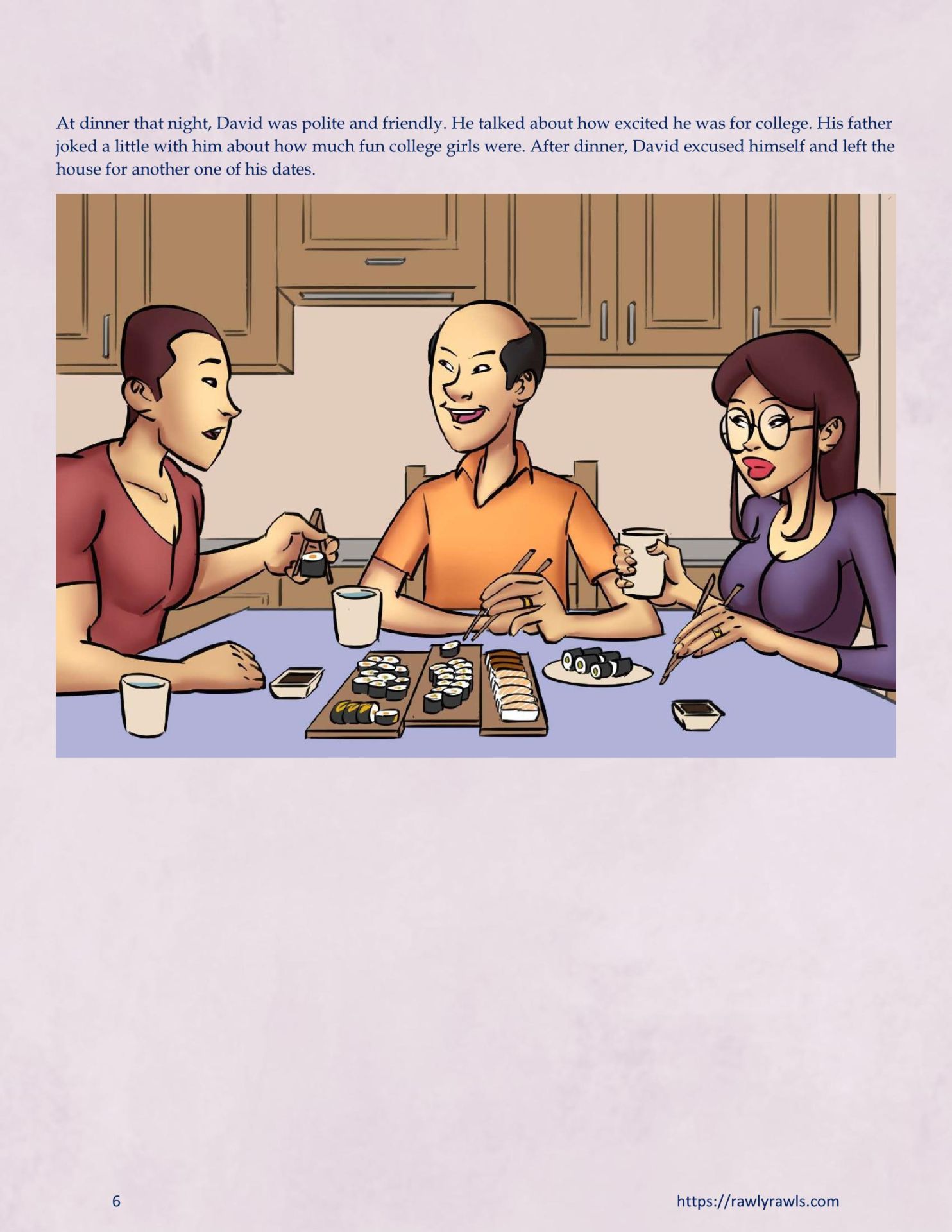 The Sex Talk [SeventeenSam , RawlyRawls] 2 . The Sex Talk - Chapter 2 [SeventeenSam , RawlyRawls] – page 6