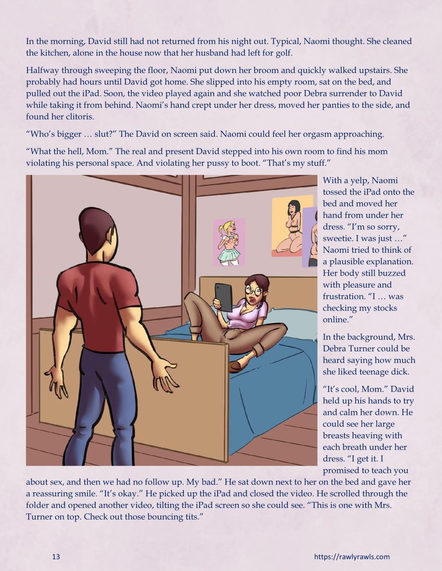 The Sex Talk [SeventeenSam , RawlyRawls] 1 . The Sex Talk - Chapter 1 [SeventeenSam , RawlyRawls] – page 13