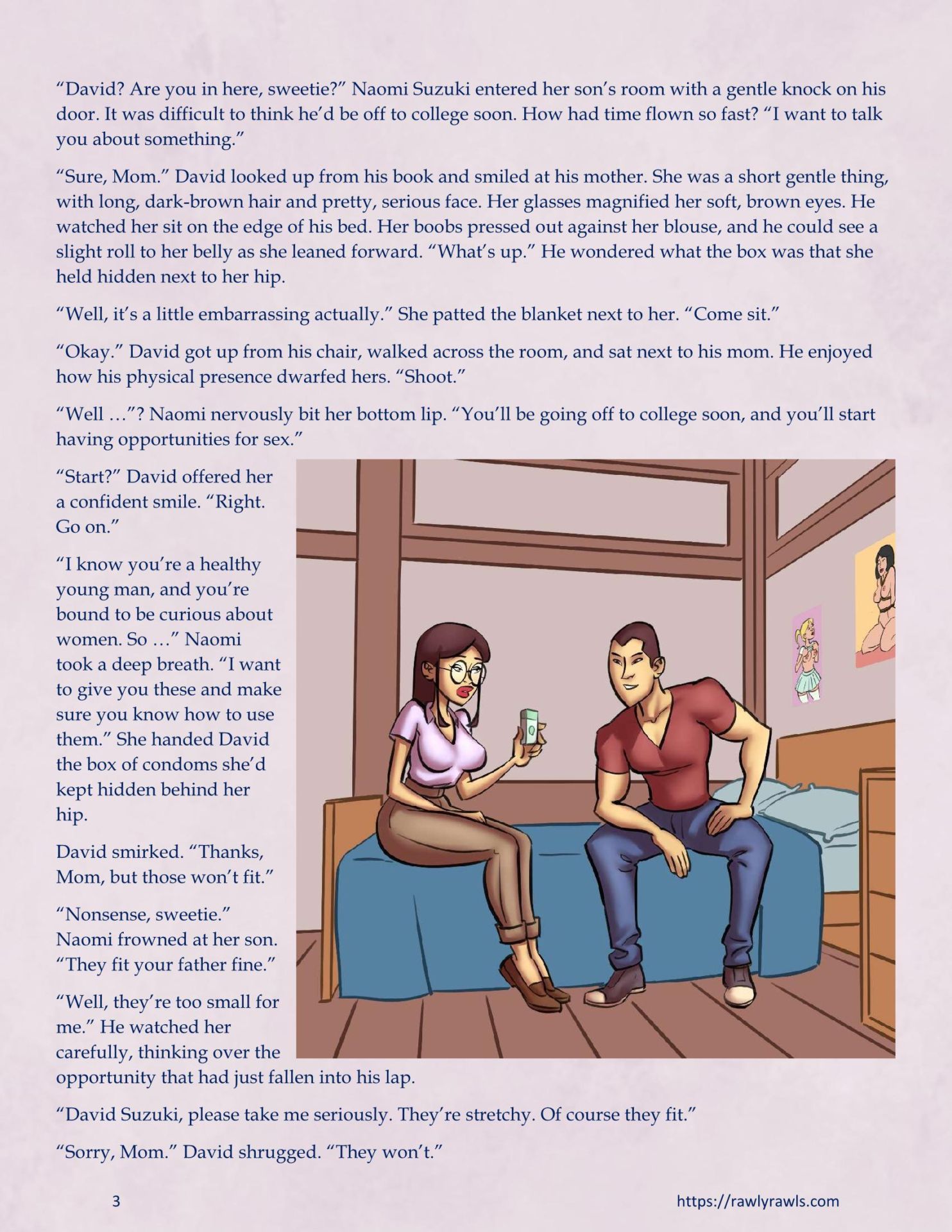 The Sex Talk [SeventeenSam , RawlyRawls] 1 . The Sex Talk - Chapter 1 [SeventeenSam , RawlyRawls] – page 3