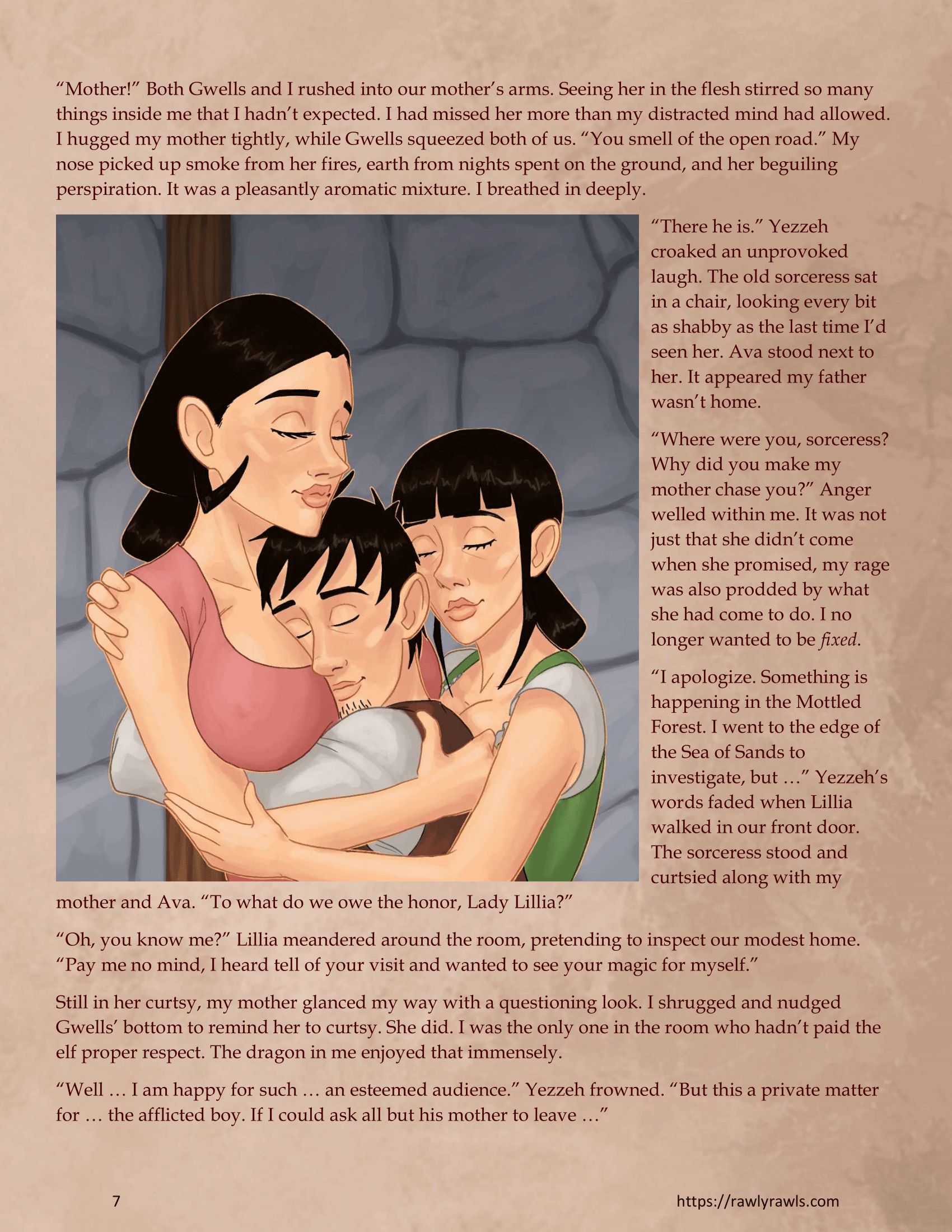 Dragon’s Blood [Mitzz , RawlyRawls] 7 . Dragon's Blood  - Chapter 7 [Mitzz , RawlyRawls] – page 7