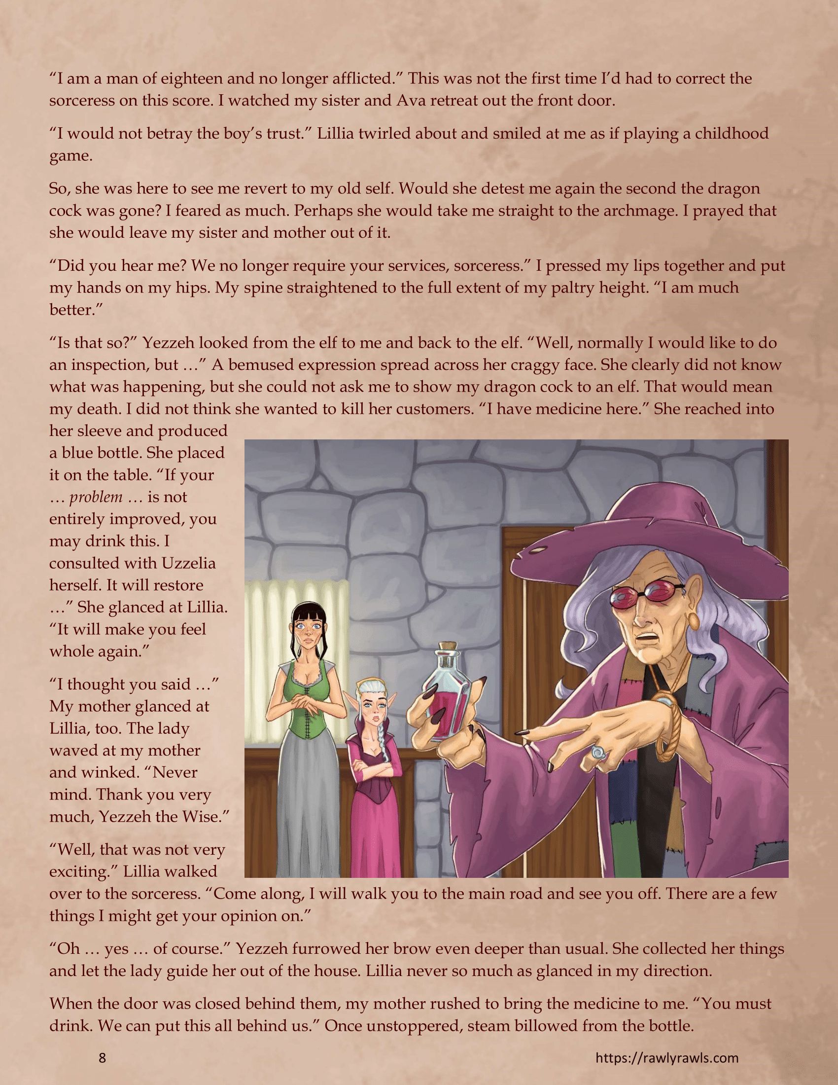 Dragon’s Blood [Mitzz , RawlyRawls] 7 . Dragon's Blood  - Chapter 7 [Mitzz , RawlyRawls] – page 8