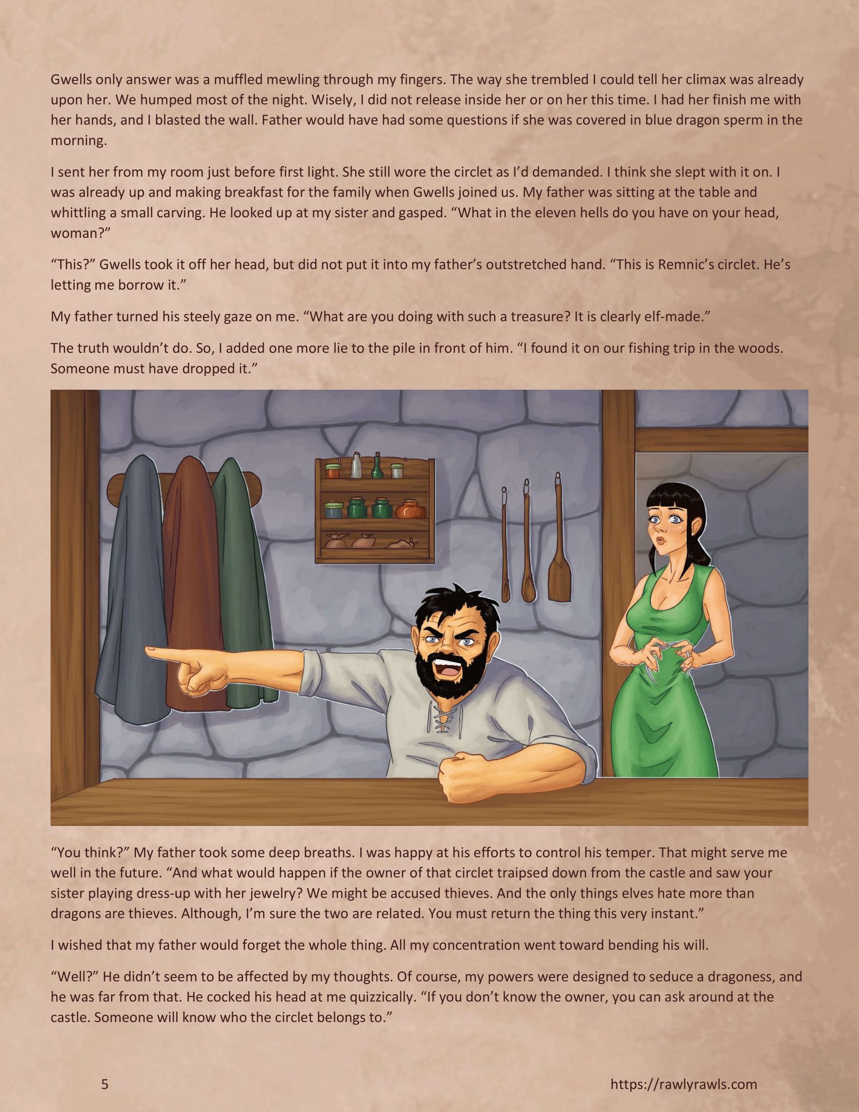 Dragon’s Blood [Mitzz , RawlyRawls] 5 . Dragon's Blood - Chapter 5 [Mitzz , RawlyRawls] – page 5