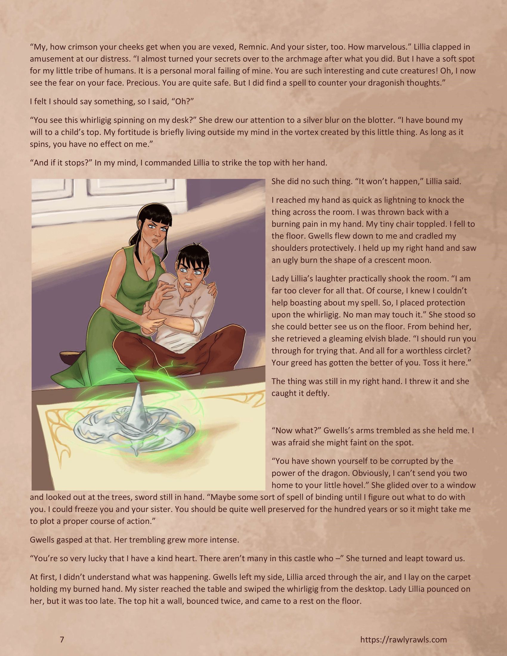 Dragon’s Blood [Mitzz , RawlyRawls] 5 . Dragon's Blood - Chapter 5 [Mitzz , RawlyRawls] – page 7