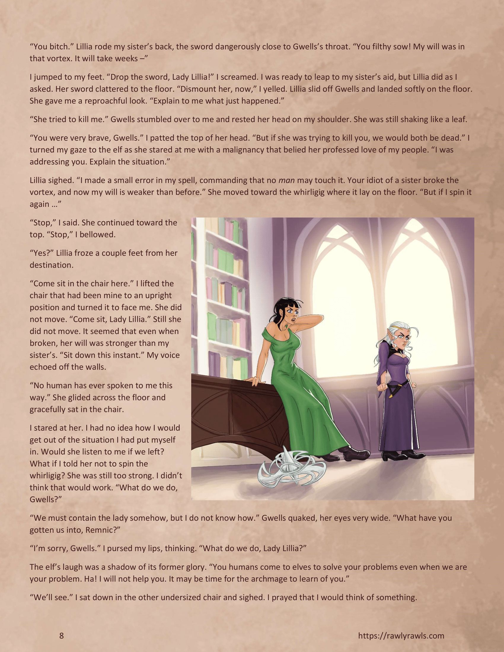 Dragon’s Blood [Mitzz , RawlyRawls] 5 . Dragon's Blood - Chapter 5 [Mitzz , RawlyRawls] – page 8