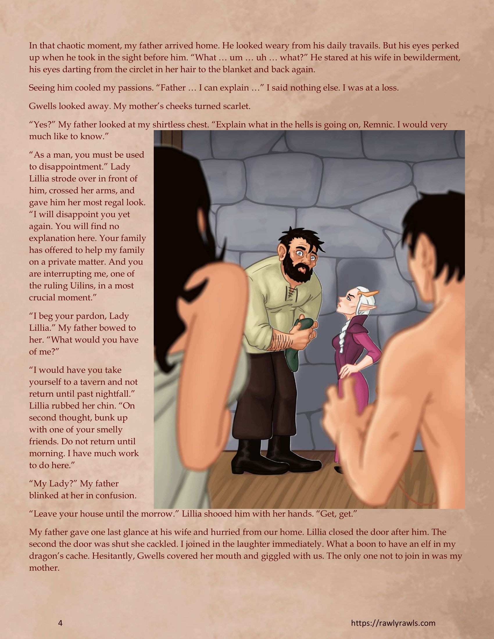 Dragon’s Blood [Mitzz , RawlyRawls] 9 . Dragon's Blood  - Chapter 9 [Mitzz , RawlyRawls] – page 4