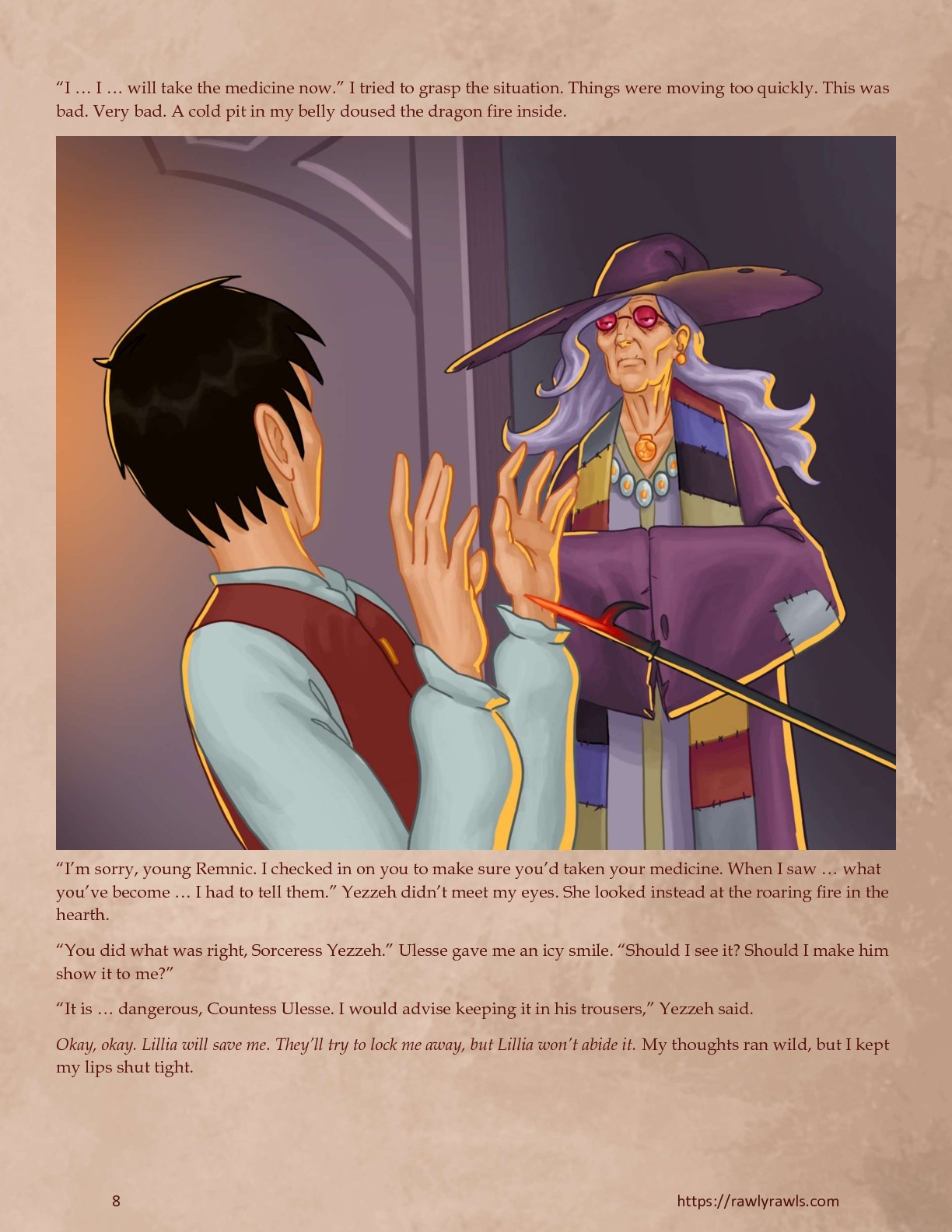 Dragon’s Blood [Mitzz , RawlyRawls] 14 . Dragon's Blood - Chapter 14 [Mitzz , RawlyRawls] – page 8