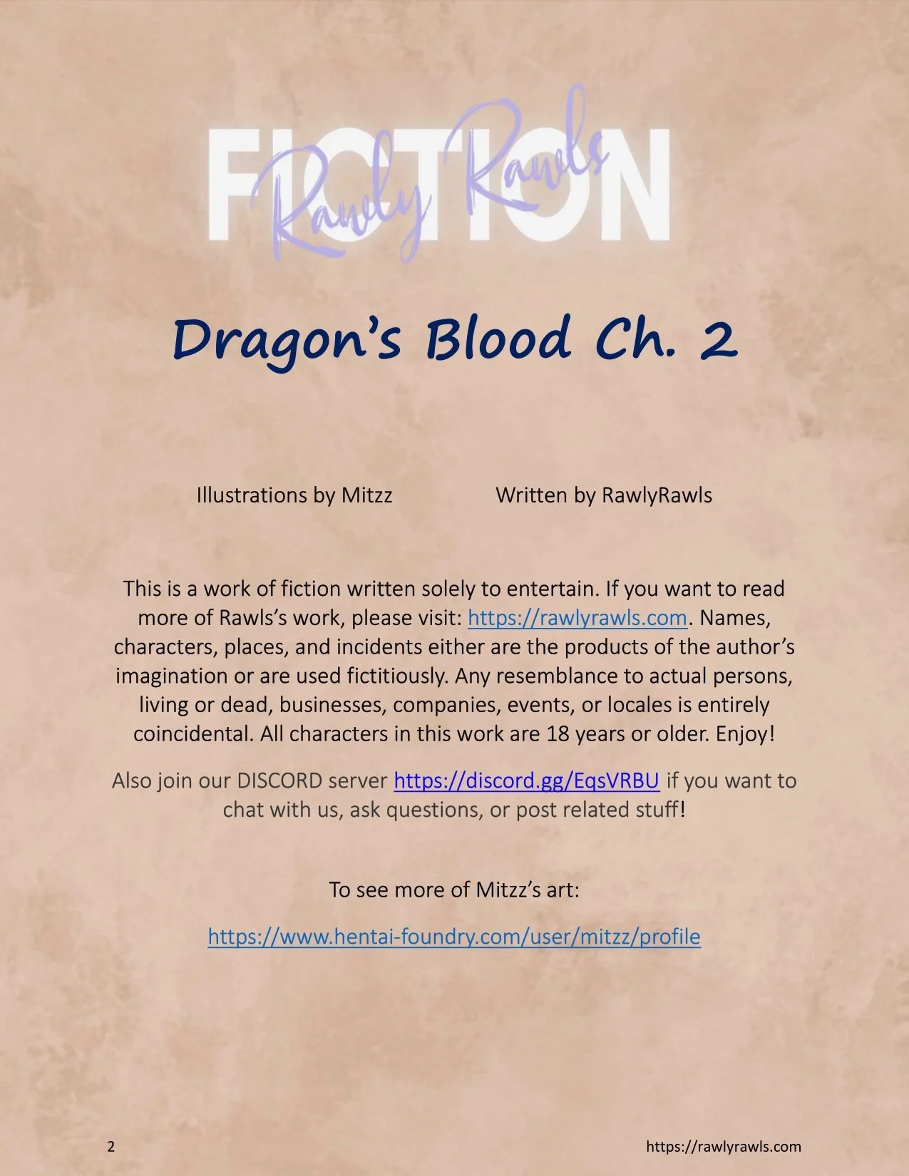Dragon’s Blood [Mitzz , RawlyRawls] 2 . Dragon's Blood - Chapter 2 [Mitzz , RawlyRawls] – page 2