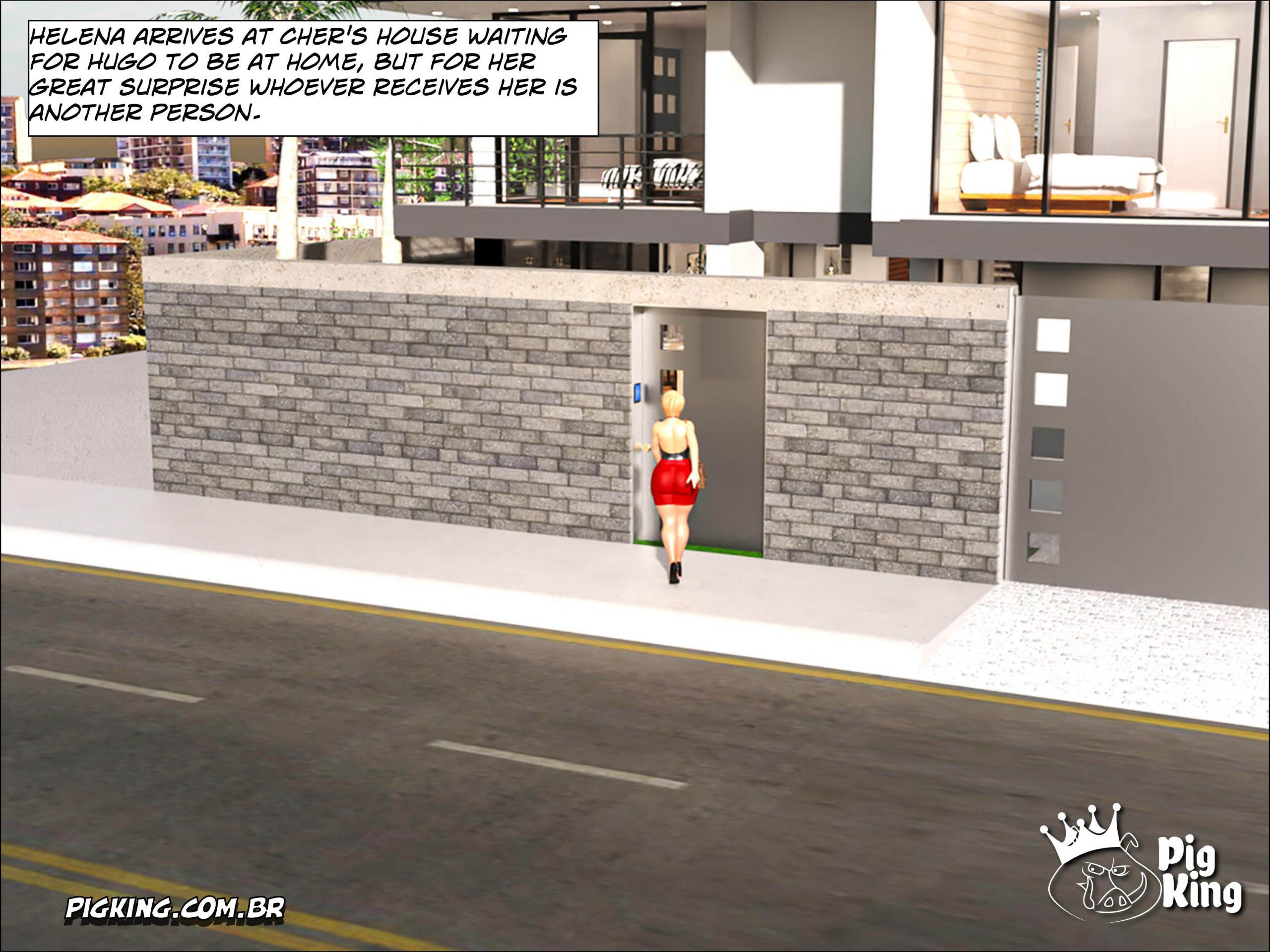 Dead End! – Helena, Katherine, Cher, Nininho, Sabrina, Julian, Leonard, Samira [PigKing] 12 . Get In Line! - Helena - Chapter 4 [PigKing] – page 10