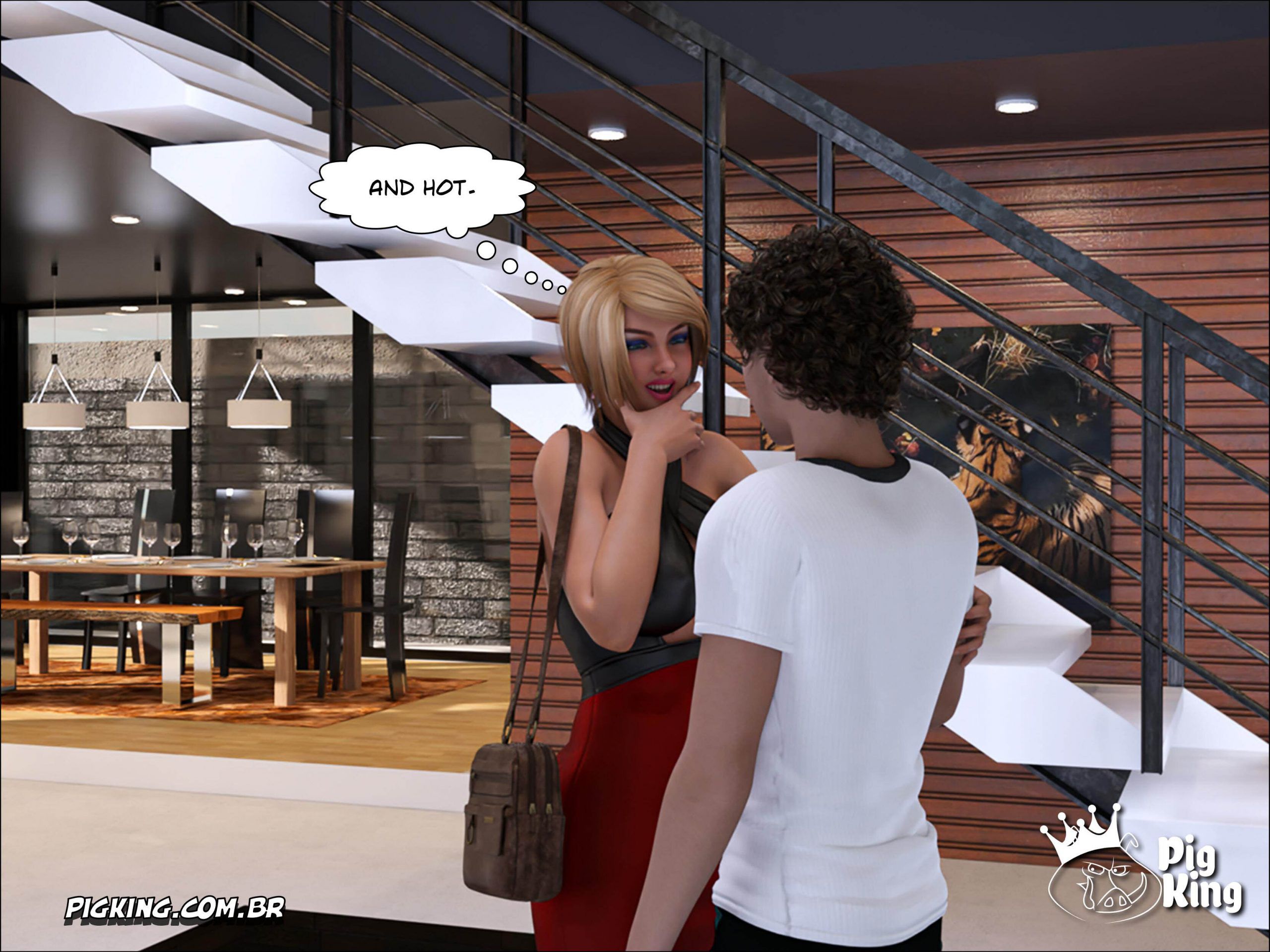 Dead End! – Helena, Katherine, Cher, Nininho, Sabrina, Julian, Leonard, Samira [PigKing] 12 . Get In Line! - Helena - Chapter 4 [PigKing] – page 18