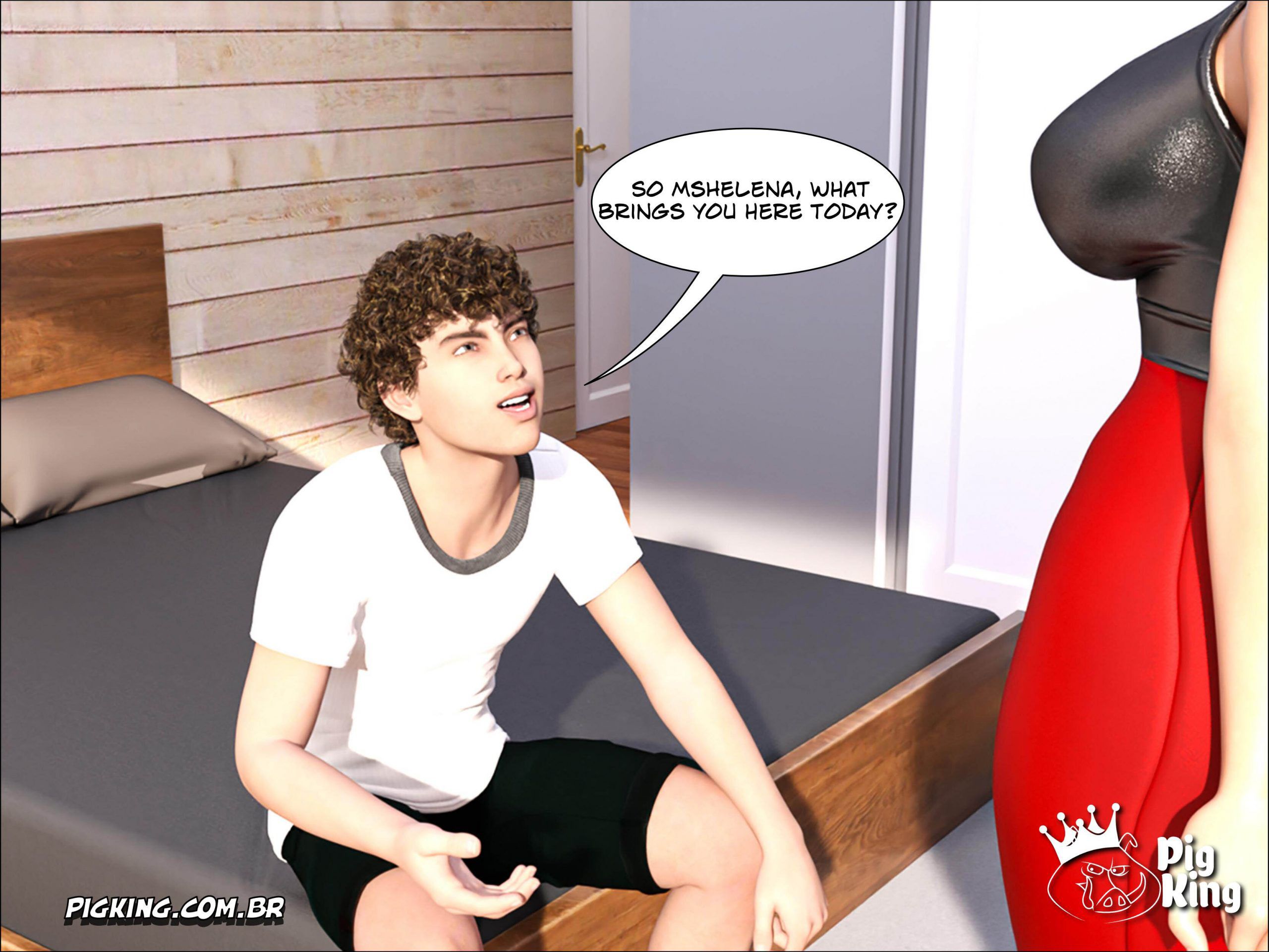 Dead End! – Helena, Katherine, Cher, Nininho, Sabrina, Julian, Leonard, Samira [PigKing] 12 . Get In Line! - Helena - Chapter 4 [PigKing] – page 24