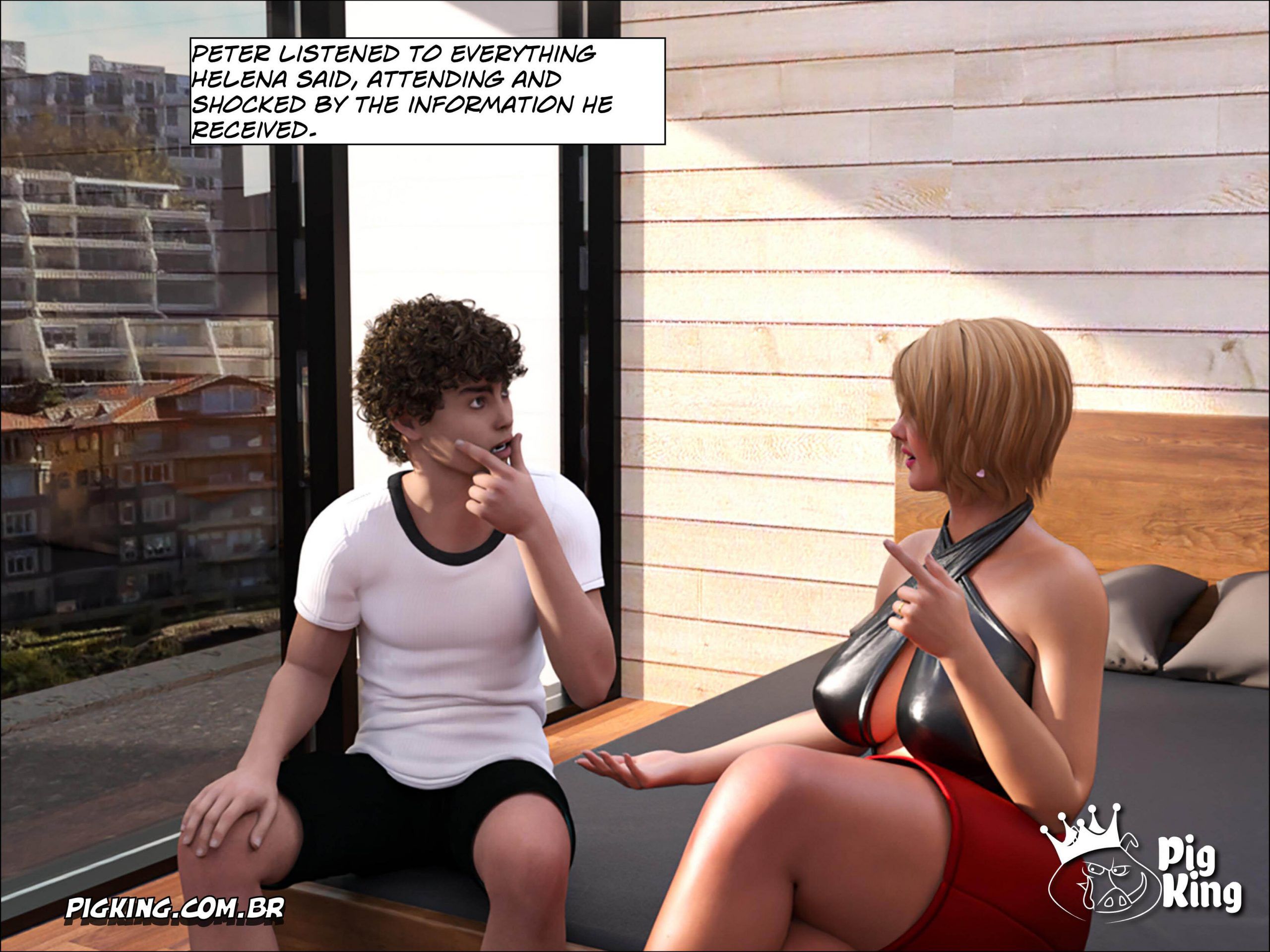 Dead End! – Helena, Katherine, Cher, Nininho, Sabrina, Julian, Leonard, Samira [PigKing] 12 . Get In Line! - Helena - Chapter 4 [PigKing] – page 30