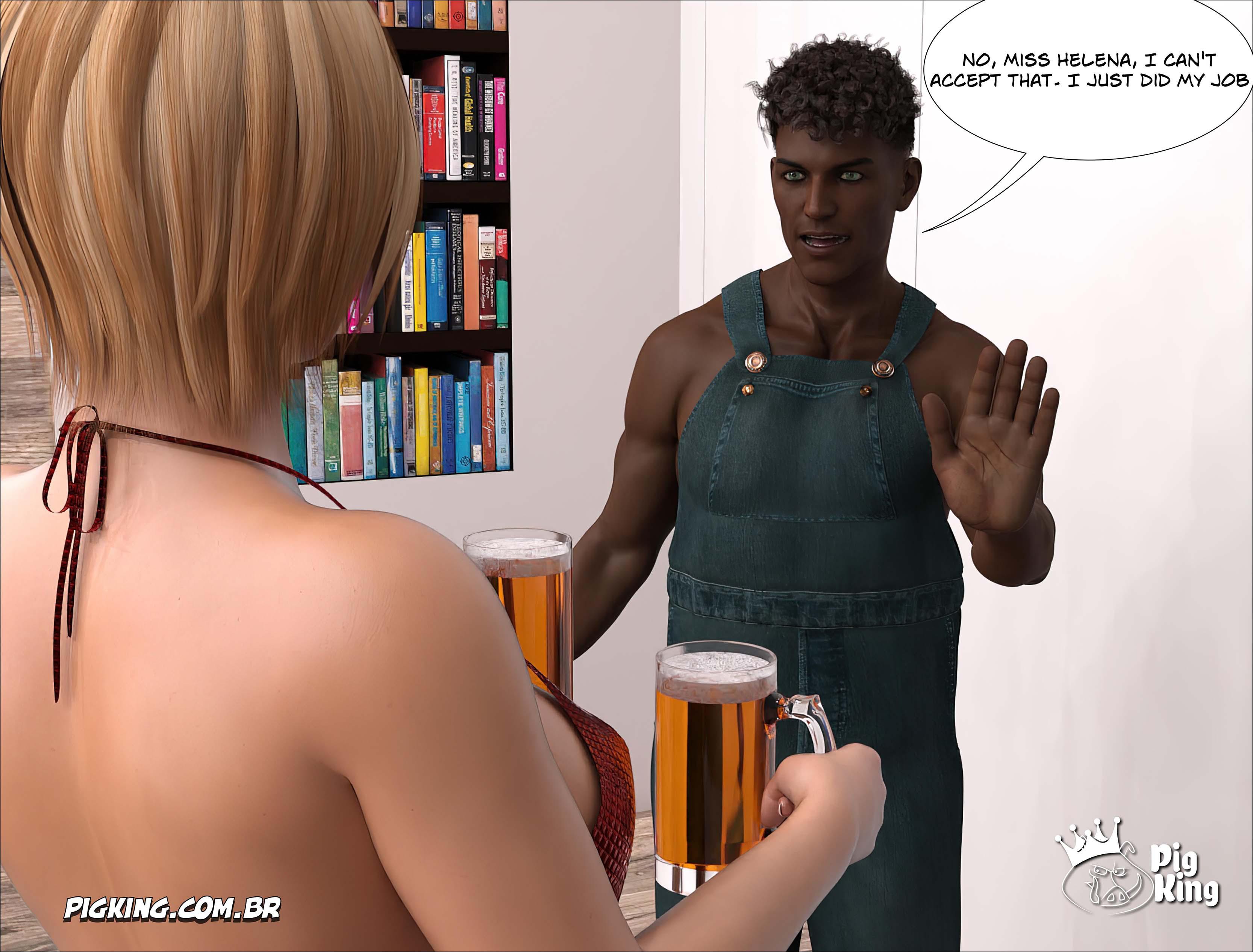 Dead End! – Helena, Katherine, Cher, Nininho, Sabrina, Julian, Leonard, Samira [PigKing] 16 . Get In Line! - Helena - Chapter 8 [PigKing] – page 12