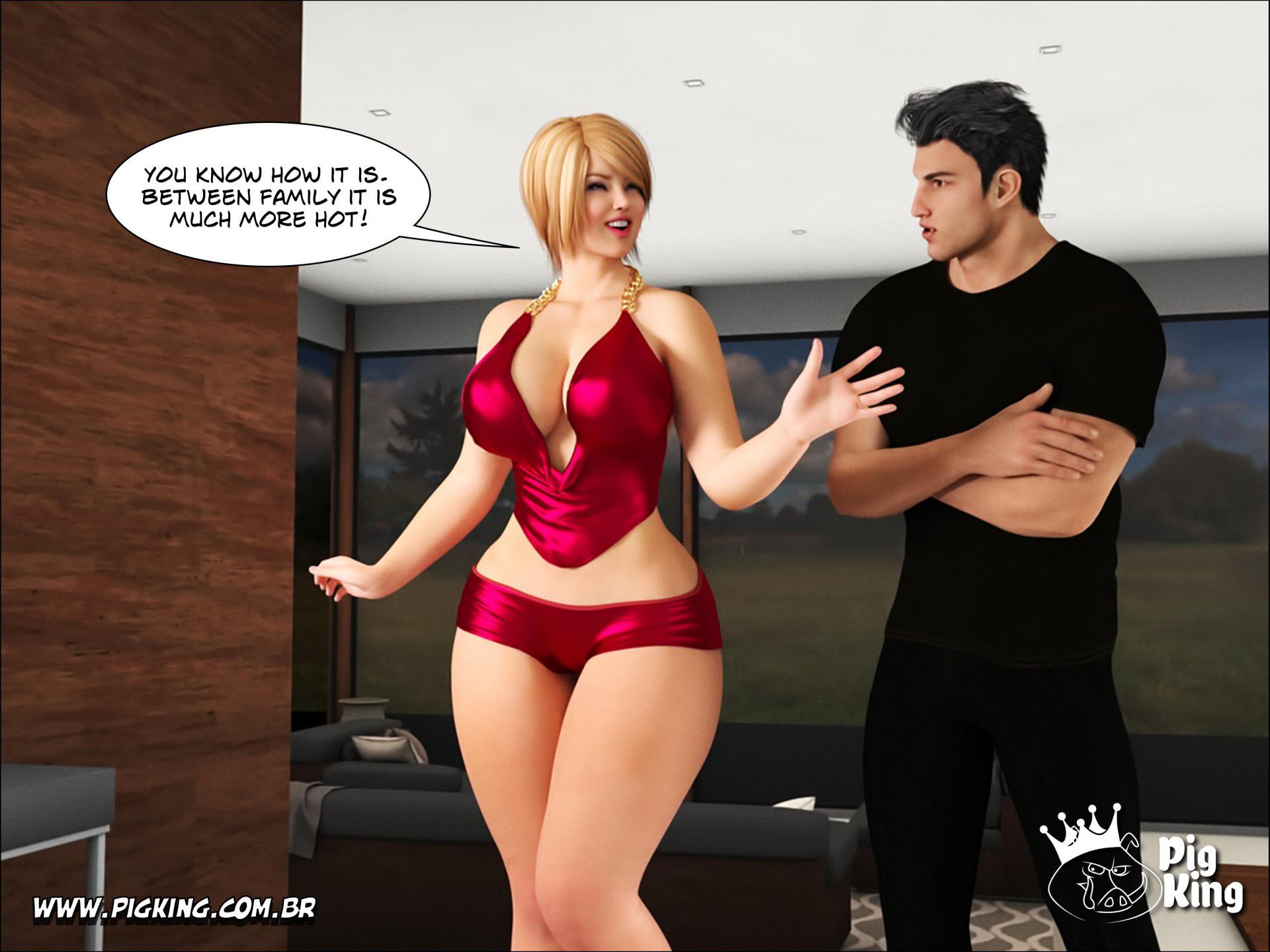Dead End! – Helena, Katherine, Cher, Nininho, Sabrina, Julian, Leonard, Samira [PigKing] 4 . Dead End! - Helena - Chapter 4 [PigKing] – page 46