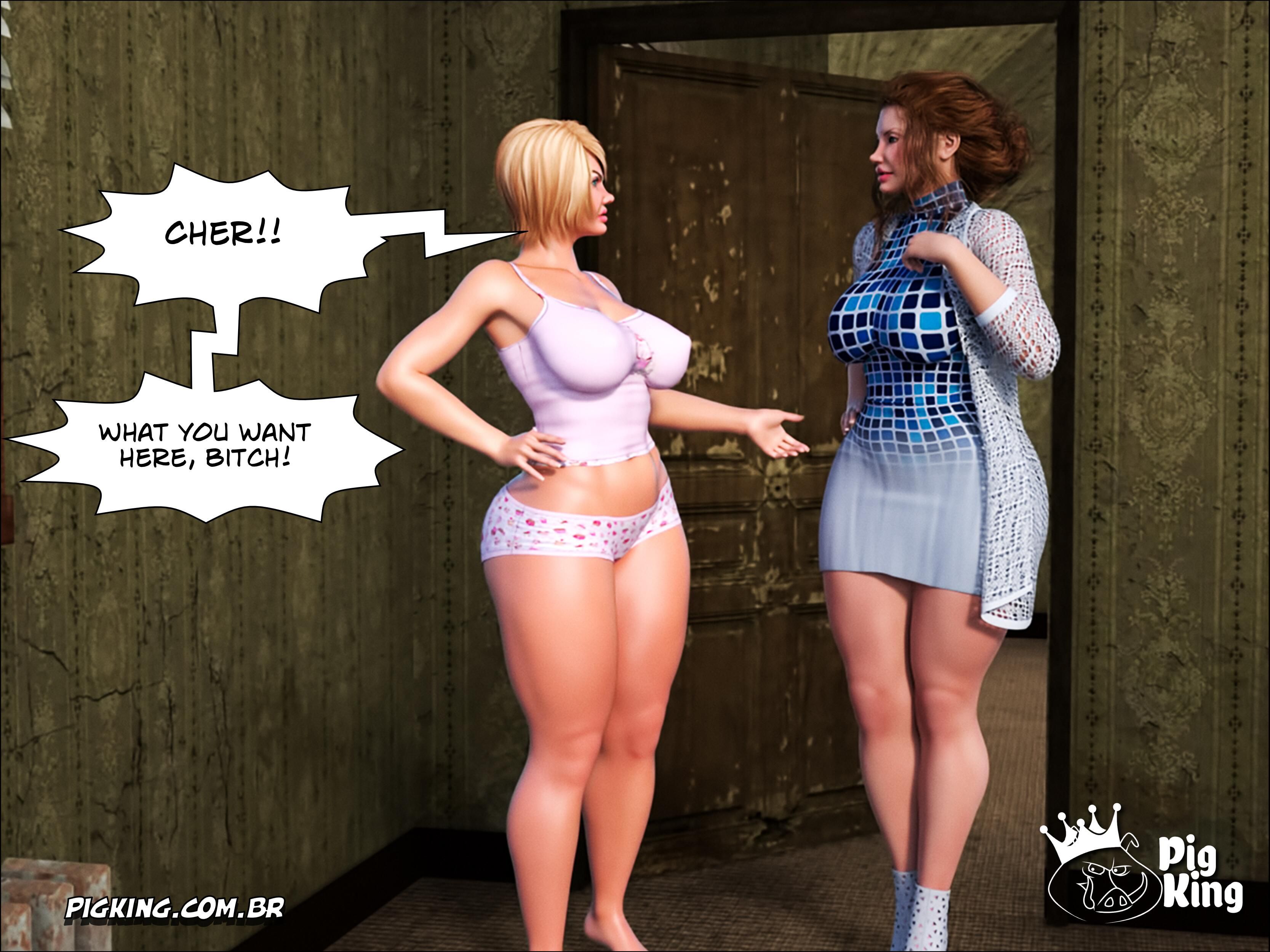 Dead End! – Helena, Katherine, Cher, Nininho, Sabrina, Julian, Leonard, Samira [PigKing] 9 . Get In Line! - Cher - Chapter 1 [PigKing] – page 10