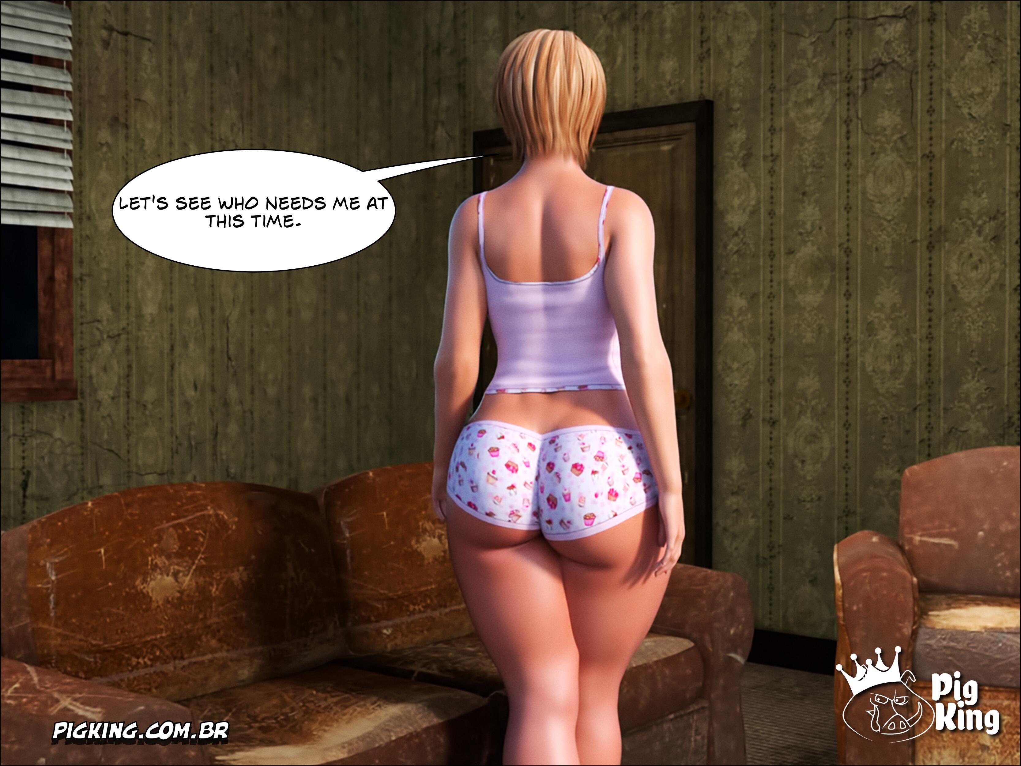 Dead End! – Helena, Katherine, Cher, Nininho, Sabrina, Julian, Leonard, Samira [PigKing] 9 . Get In Line! - Cher - Chapter 1 [PigKing] – page 9