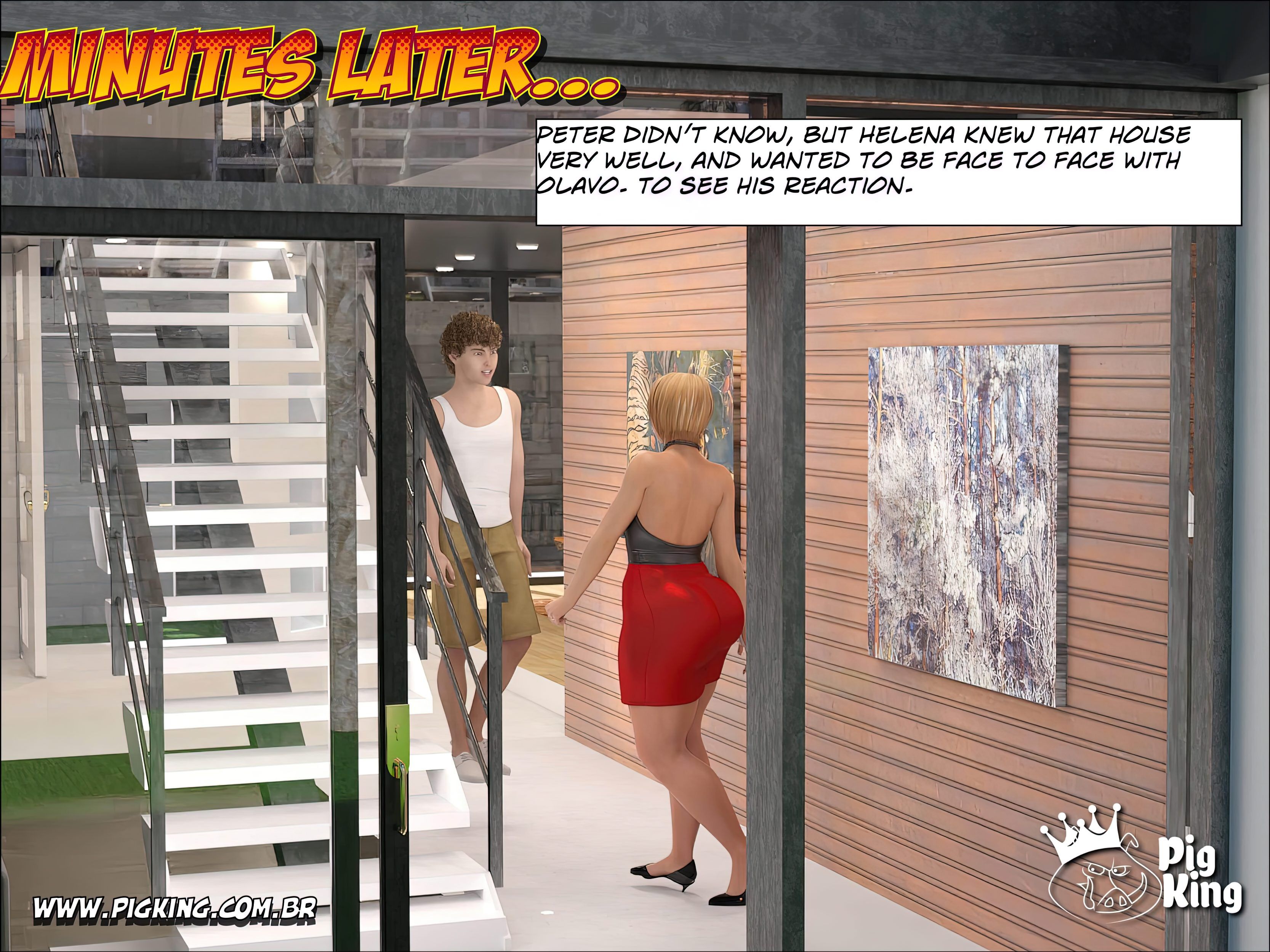 Dead End! – Helena, Katherine, Cher, Nininho, Sabrina, Julian, Leonard, Samira [PigKing] 13 . Get In Line! - Helena - Chapter 5 [PigKing] – page 8