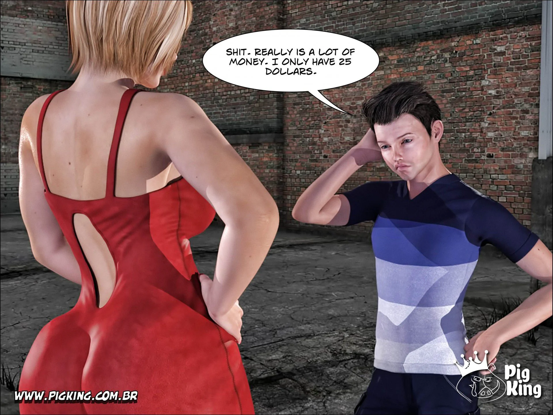 Dead End! – Helena, Katherine, Cher, Nininho, Sabrina, Julian, Leonard, Samira [PigKing] 1 . Dead End! - Helena - Chapter 1 [PigKing] – page 18