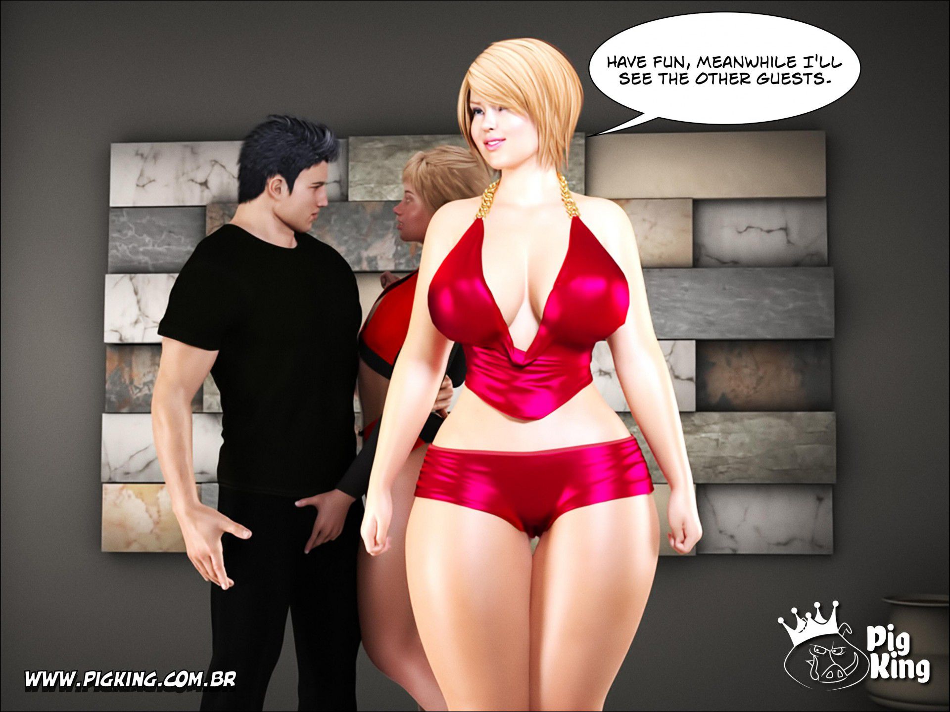 Dead End! – Helena, Katherine, Cher, Nininho, Sabrina, Julian, Leonard, Samira [PigKing] 6 . Bitter As Gall! - Leonard, Julian, Cher, Katherine, Brendon - Chapter 2 [PigKing] – page 15
