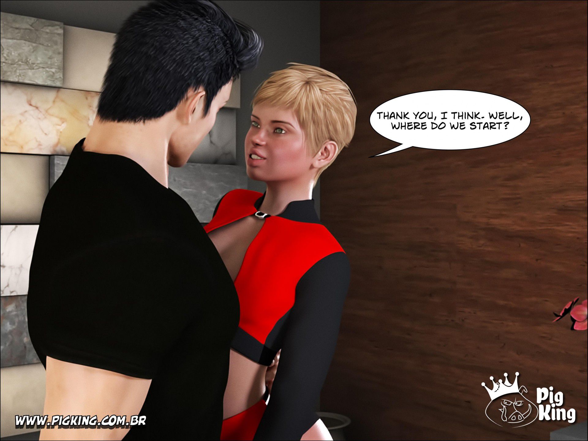 Dead End! – Helena, Katherine, Cher, Nininho, Sabrina, Julian, Leonard, Samira [PigKing] 6 . Bitter As Gall! - Leonard, Julian, Cher, Katherine, Brendon - Chapter 2 [PigKing] – page 18