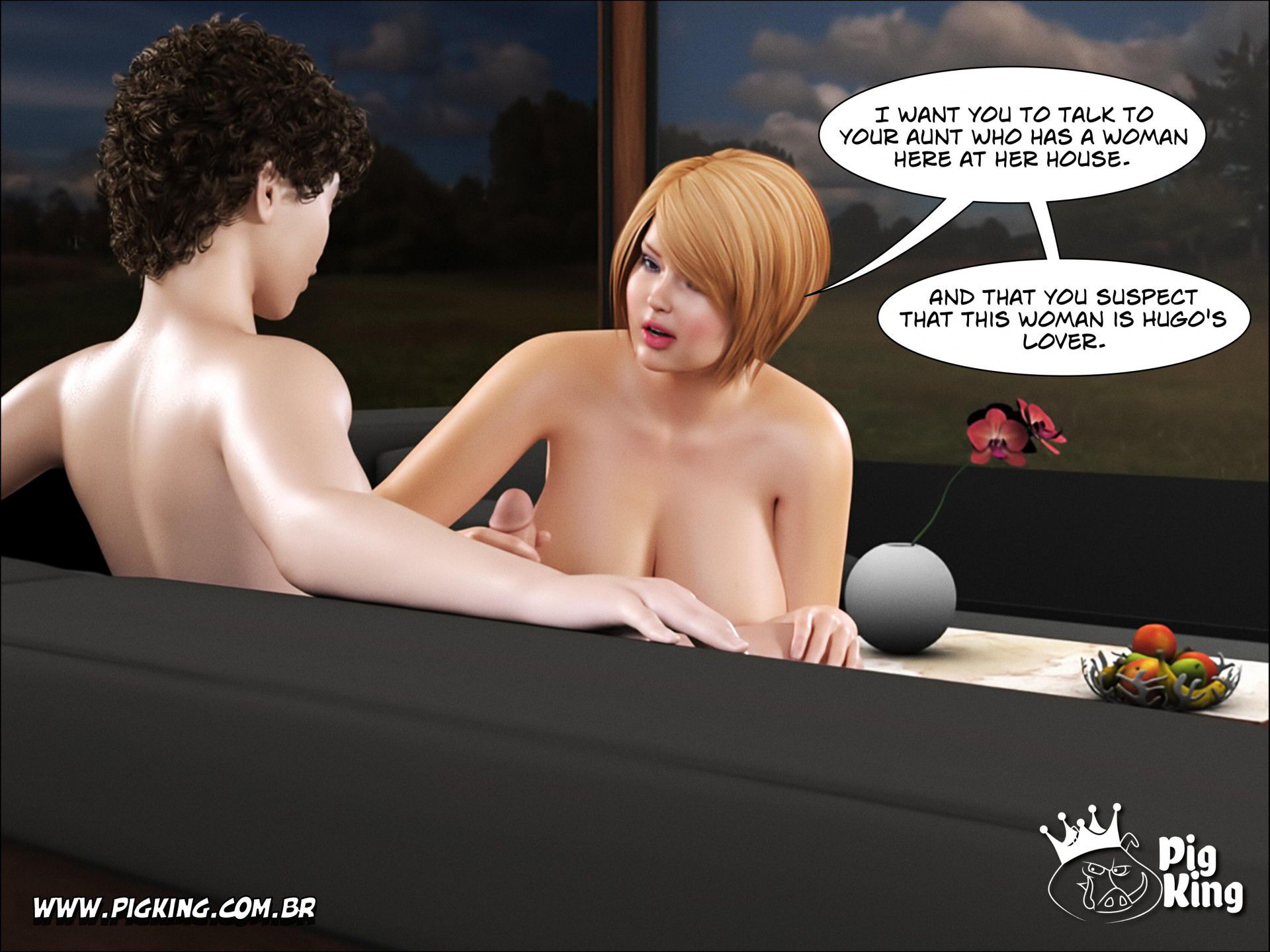 Dead End! – Helena, Katherine, Cher, Nininho, Sabrina, Julian, Leonard, Samira [PigKing] 5 . Bitter As Gall! - Helena, Cher - Chapter 1 [PigKing] – page 37