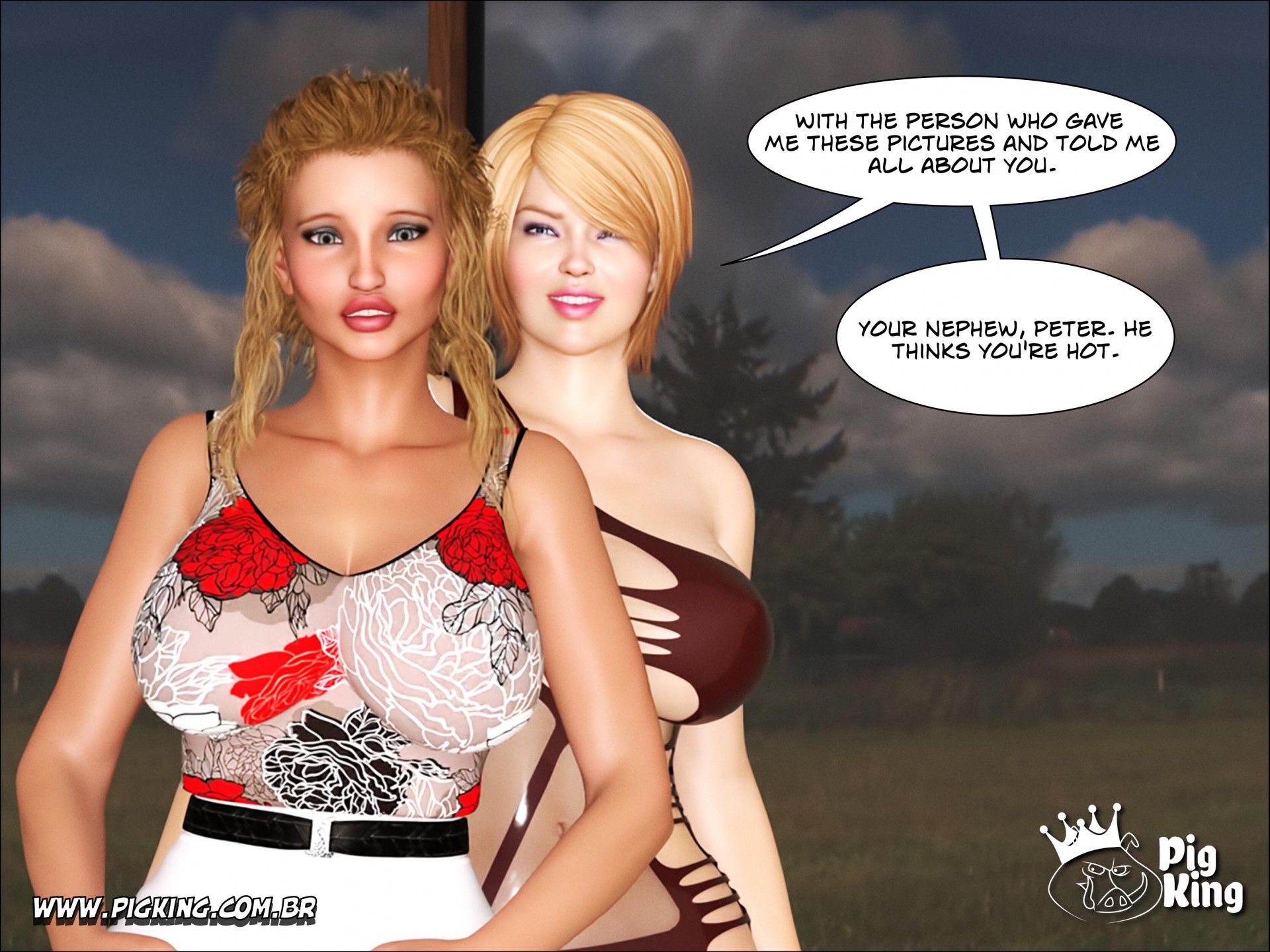 Dead End! – Helena, Katherine, Cher, Nininho, Sabrina, Julian, Leonard, Samira [PigKing] 5 . Bitter As Gall! - Helena, Cher - Chapter 1 [PigKing] – page 59