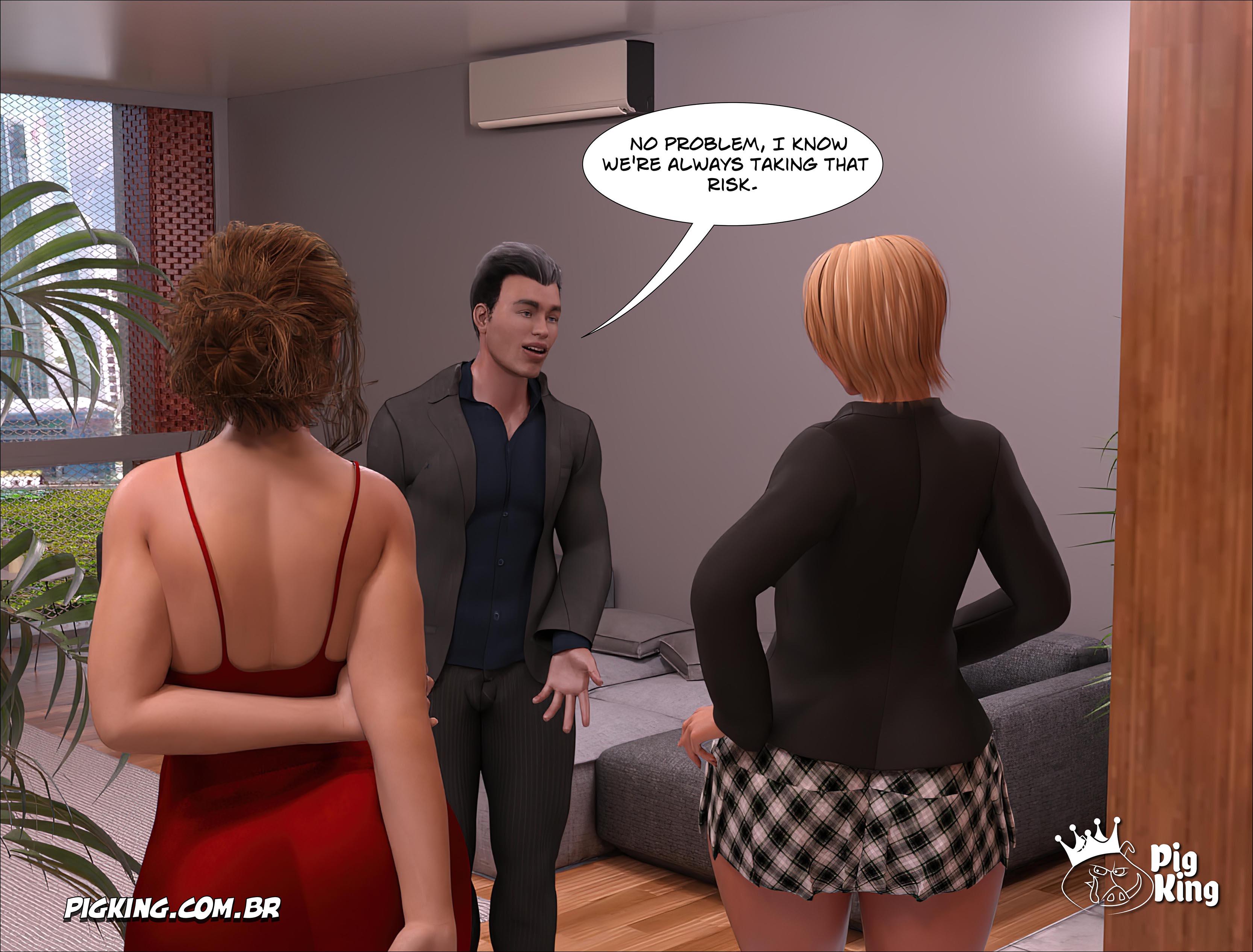 Dead End! – Helena, Katherine, Cher, Nininho, Sabrina, Julian, Leonard, Samira [PigKing] 15 . Get In Line! - Helena - Chapter 7 [PigKing] – page 10