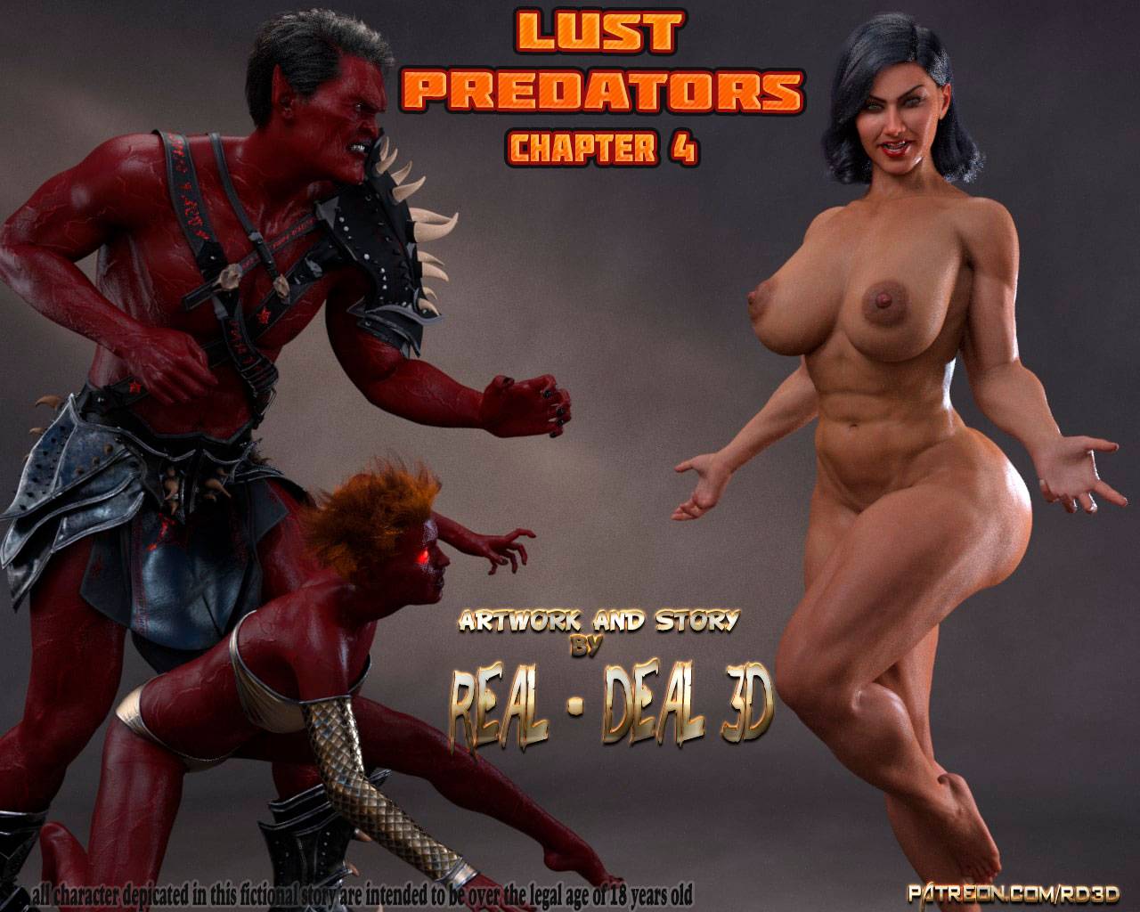 Lust Predators [Real-Deal 3D] 4 . Lust Predators - Chapter 4 [Real-Deal 3D] – page 1