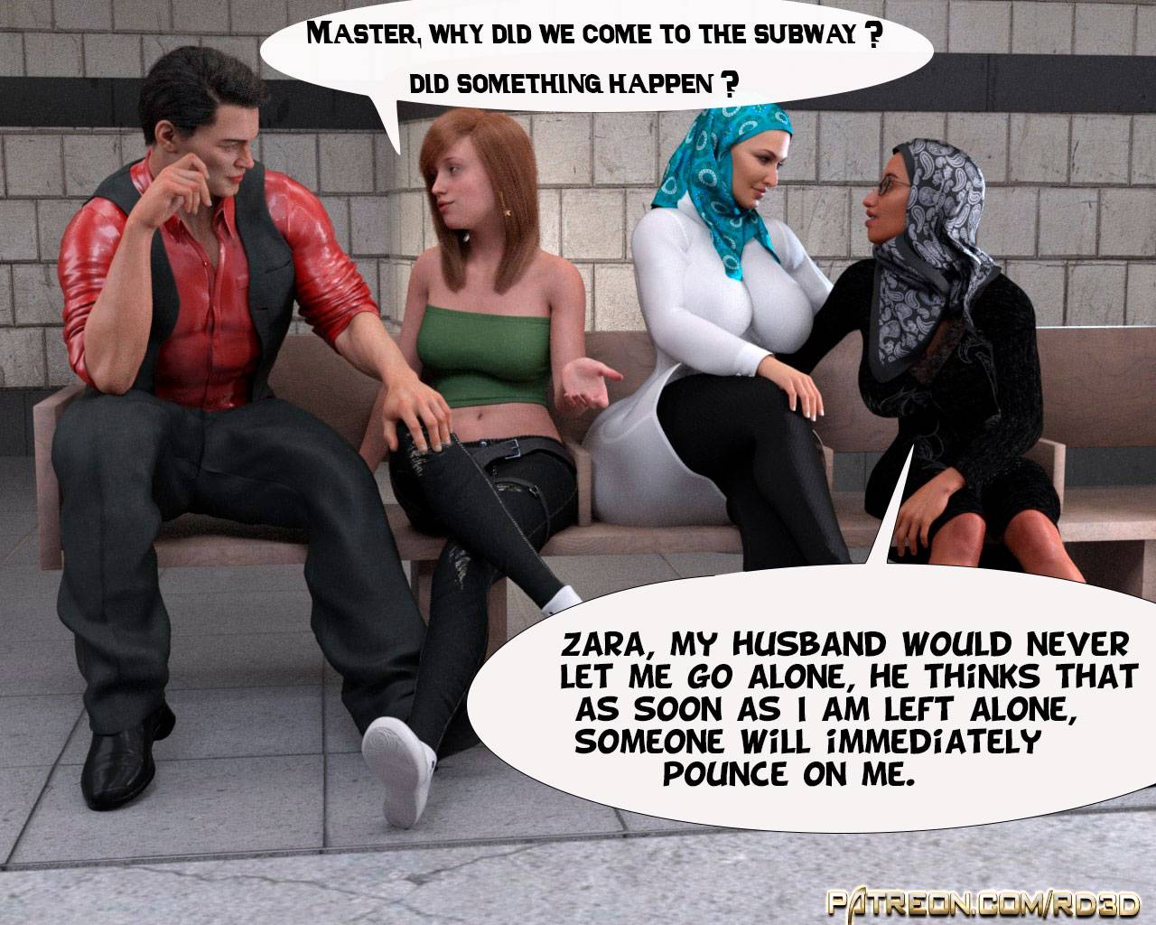 Lust Predators [Real-Deal 3D] 3 . Lust Predators - Chapter 3 [Real-Deal 3D] – page 2