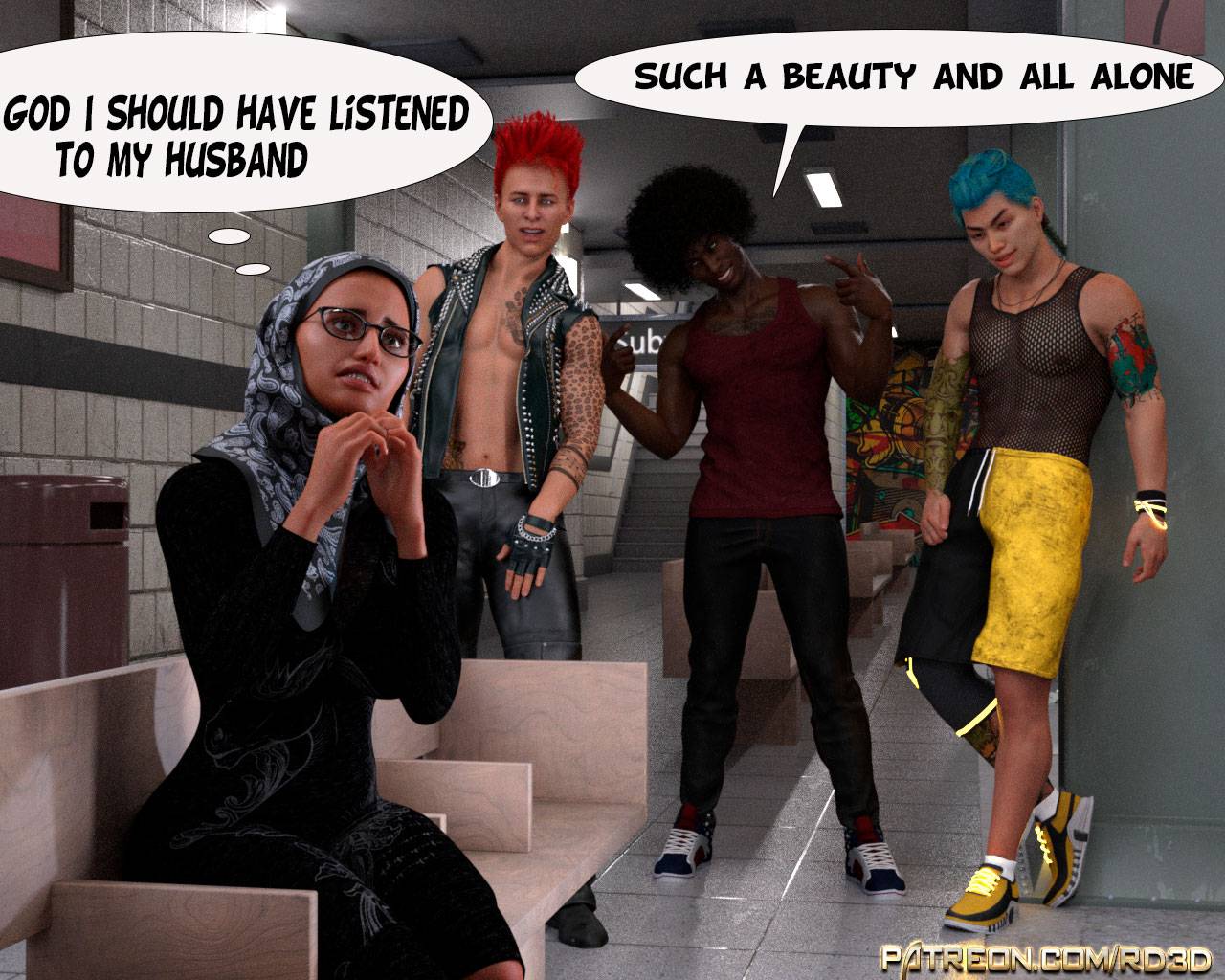 Lust Predators [Real-Deal 3D] 3 . Lust Predators - Chapter 3 [Real-Deal 3D] – page 7