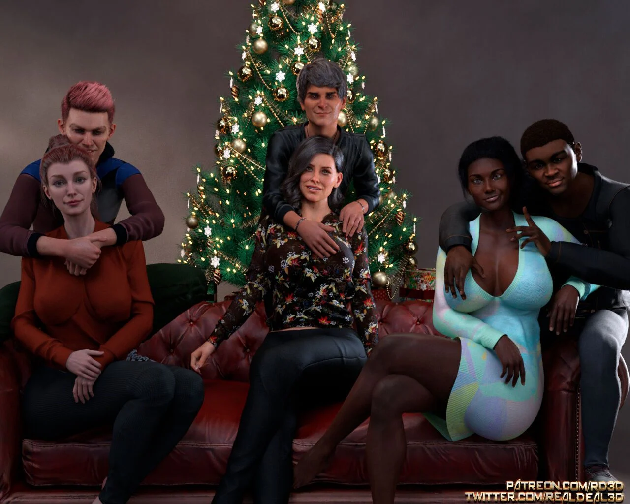 Lust Predators [Real-Deal 3D] 0.2 . Merry Christmas and Happy New Year - [Real-Deal 3D] – page 1