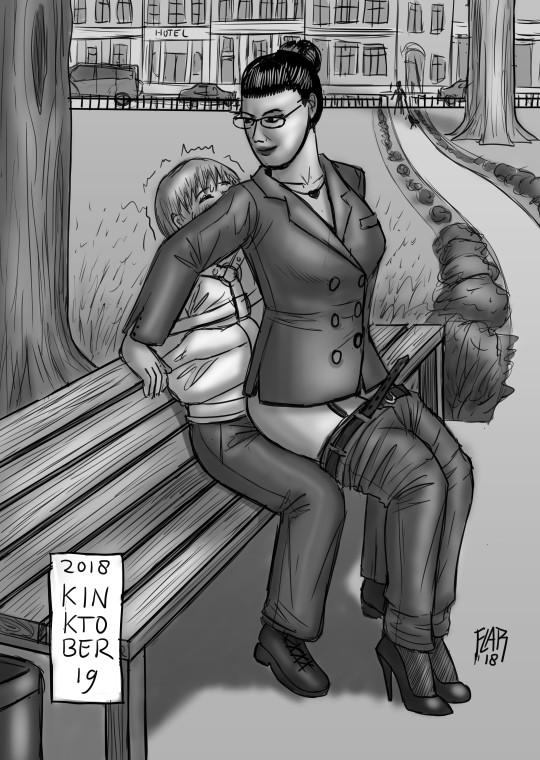 Artworks [Sleinad Flar] Kinktober 2018 – page 19