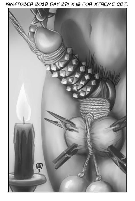Artworks [Sleinad Flar] Kinktober 2019 – page 29