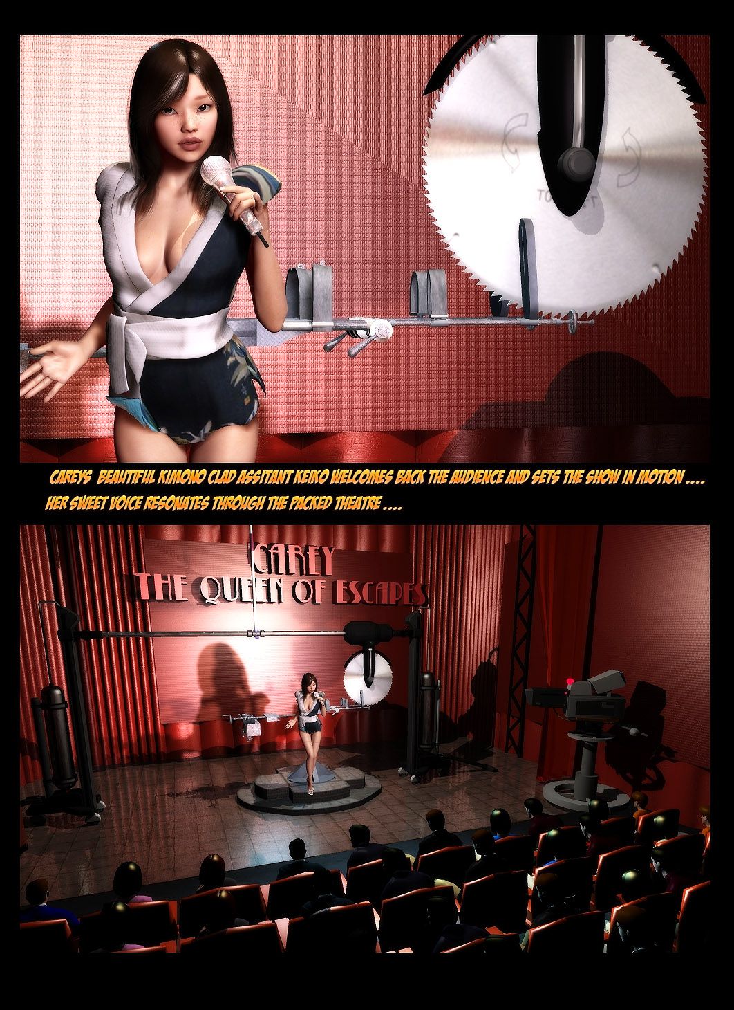 Carey – The Queen Of Escapes [Studio AD] 17 . Carey Queen Of Escapes - [Artdude41] – page 8