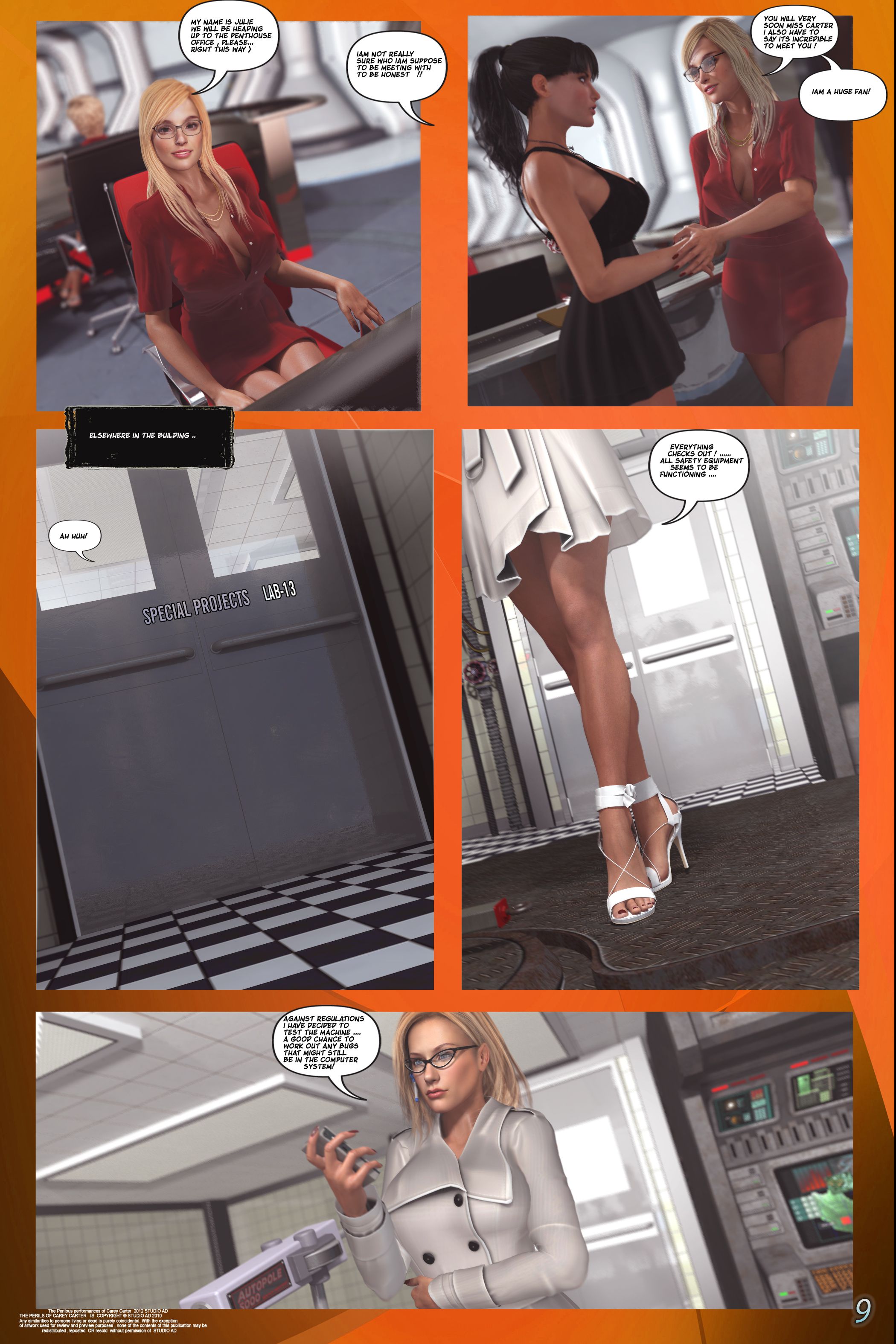 Carey – The Queen Of Escapes [Studio AD] 32 . Carey Queen Of Escapes - [Artdude41] – page 11