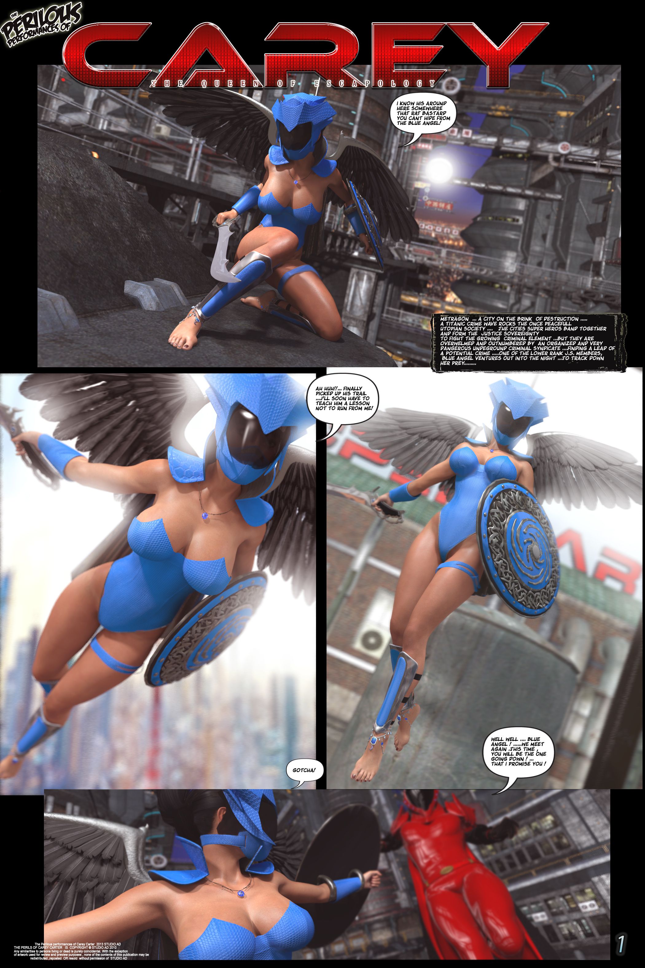 Carey – The Queen Of Escapes [Studio AD] 32 . Carey Queen Of Escapes - [Artdude41] – page 3